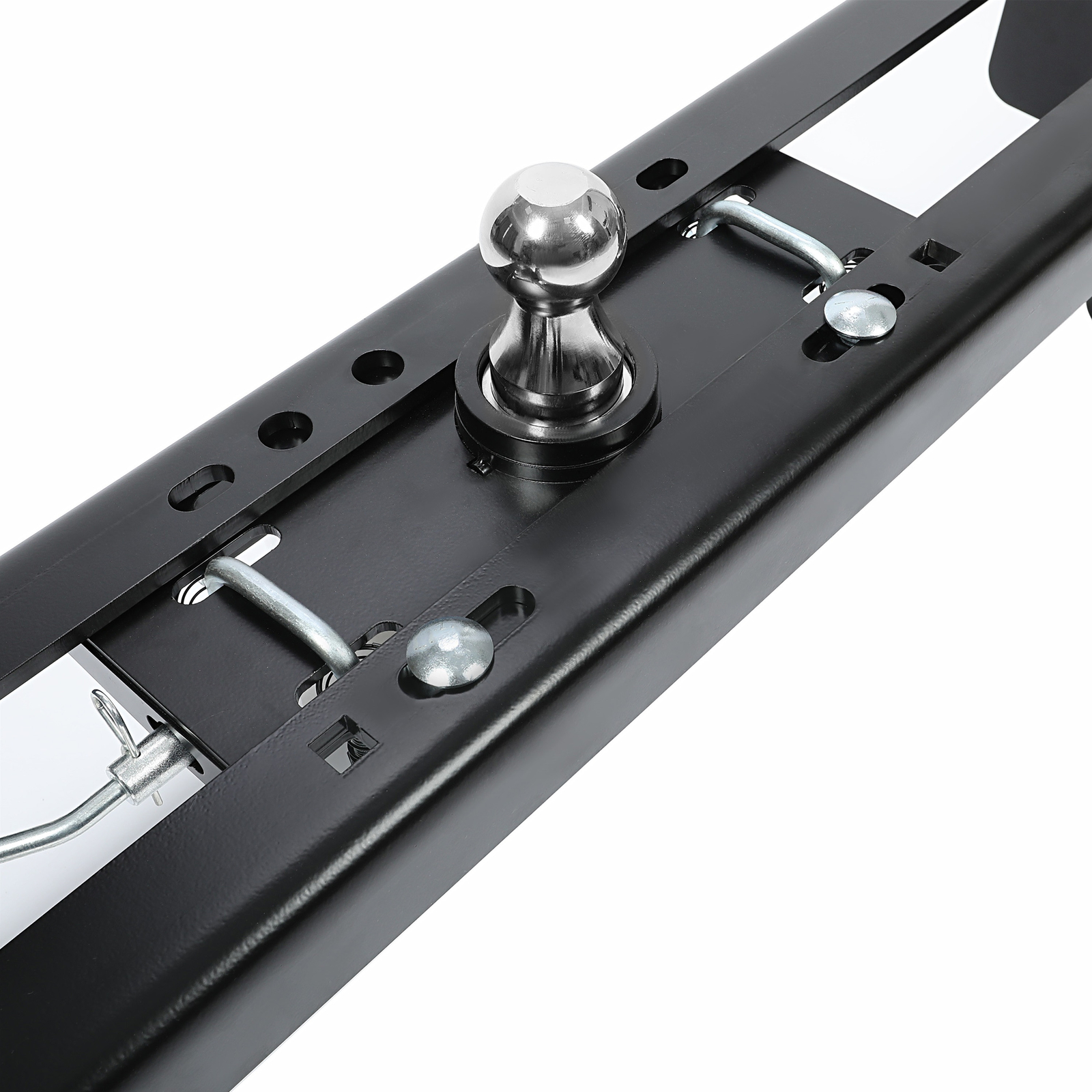 Underbed Gooseneck Trailer Hitch For 99-2010 Silverado Sierra GMC 2500HD 3500HD