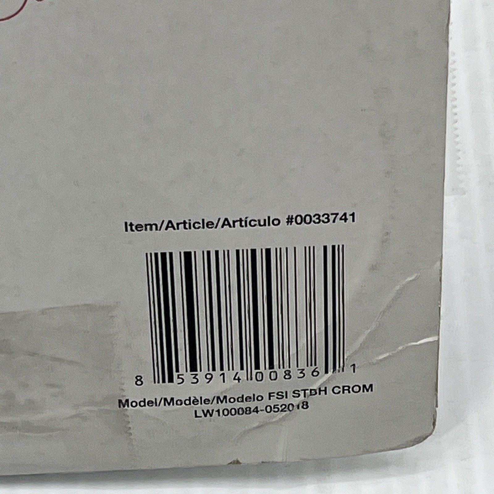 Project Source Seton Chrome Toothbrush and Tumbler Holder Bathroom 0033741 {27}.