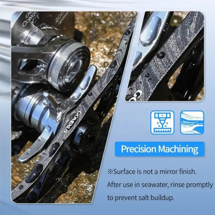 Gomexus Aluminum Handle for Daiwa Lexa Saltiga Abu Garcia Baitcasting Reel 8x5mm