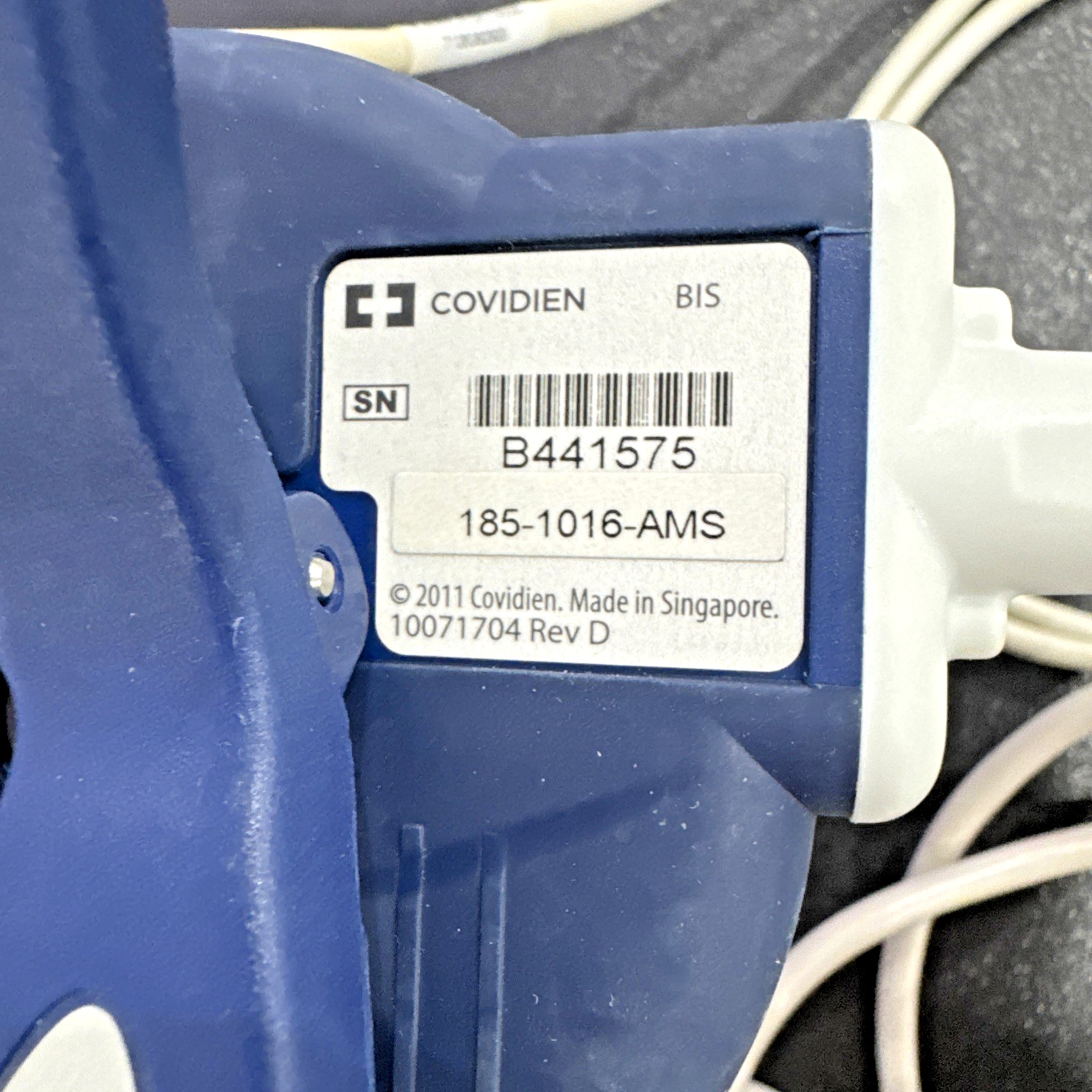 2020 Covidien BIS Monitoring System 185-0151 Bis Loc 4Ch Module Cable 39067