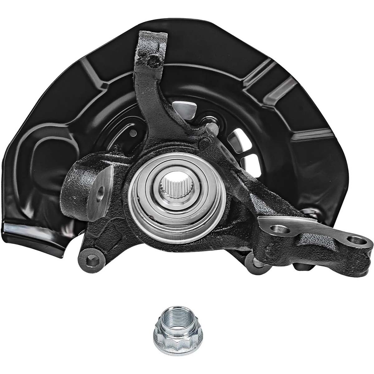 2x Front Wheel Hub Bearing Steering Knuckle Assembly for Toyota Sienna 2004-2010