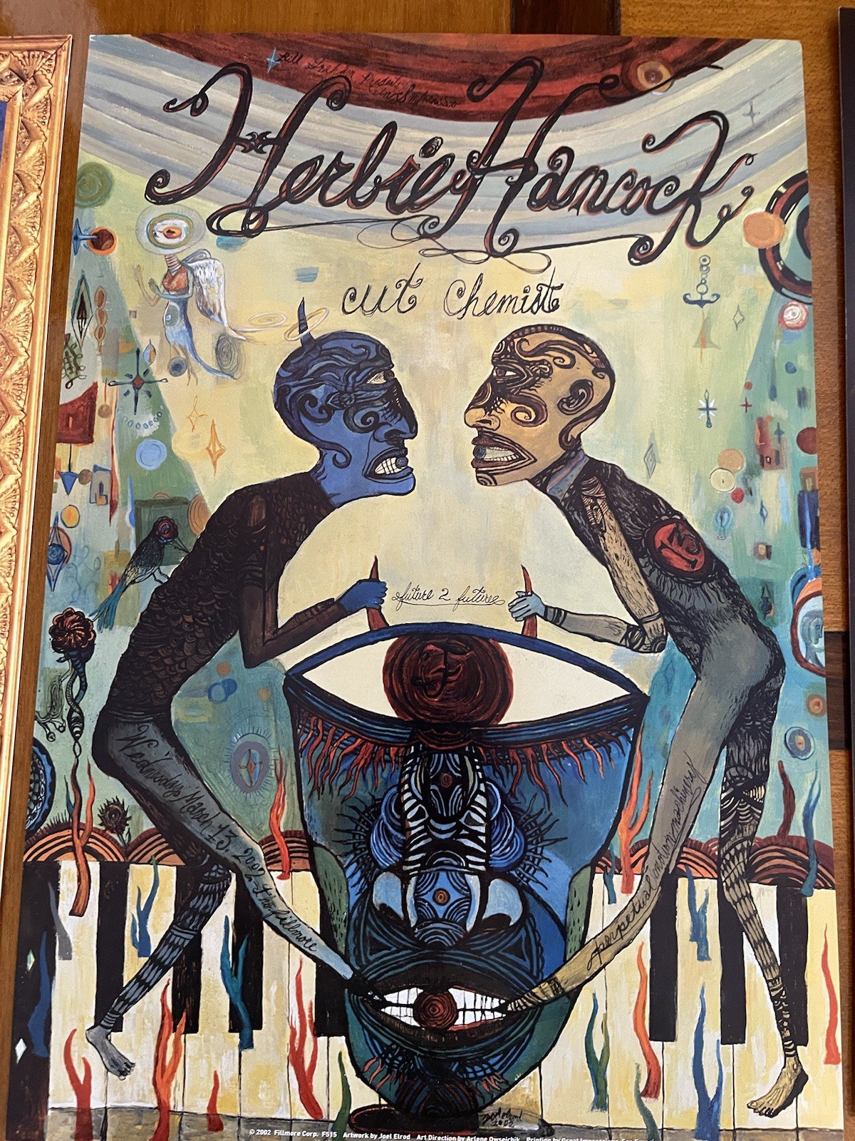 8 Concert Promo Flyers, Herbie Hancock , Fat boy Slim , Bill Graham Presents