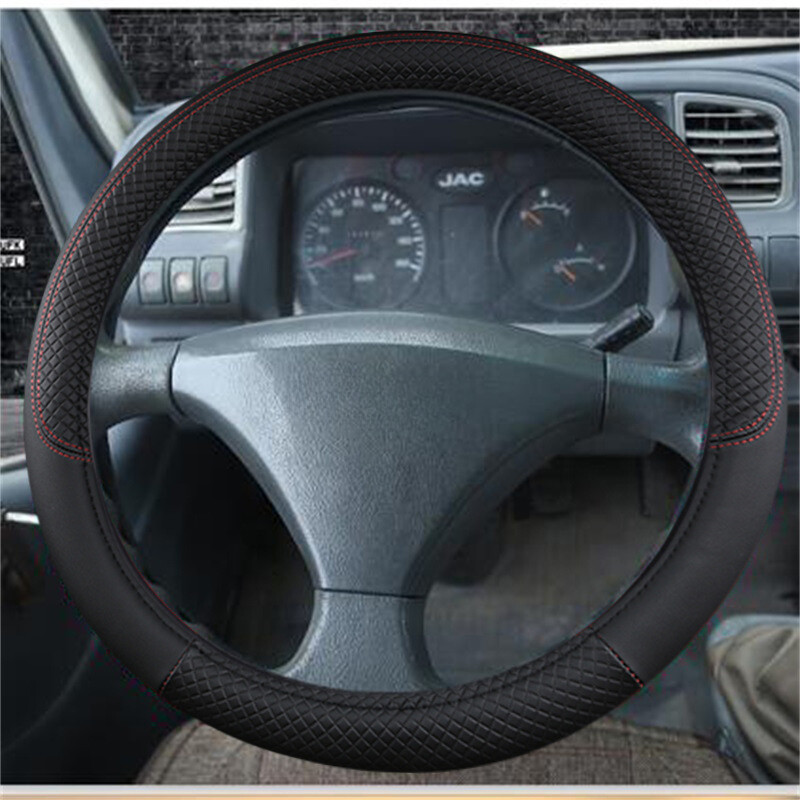 Car Semi Truck Van Steering Wheel Cover Fits 15" 16" 17" 18" 19" Maximum Grip