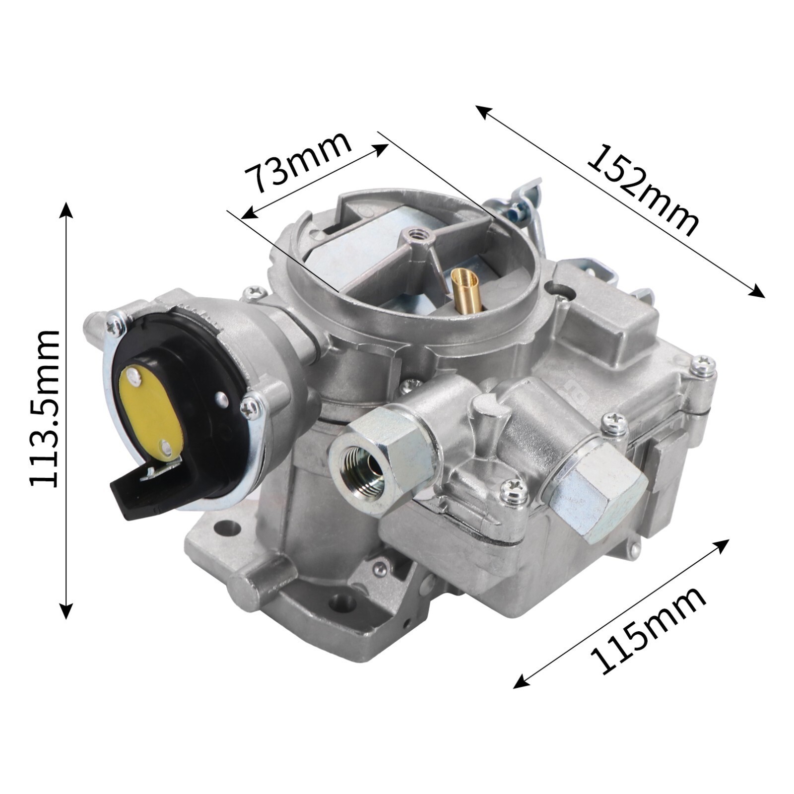 Marine Carburetor For 4cyl 2.5L 3.0L 2BBL Rochester Mercarb 3310-864940A01