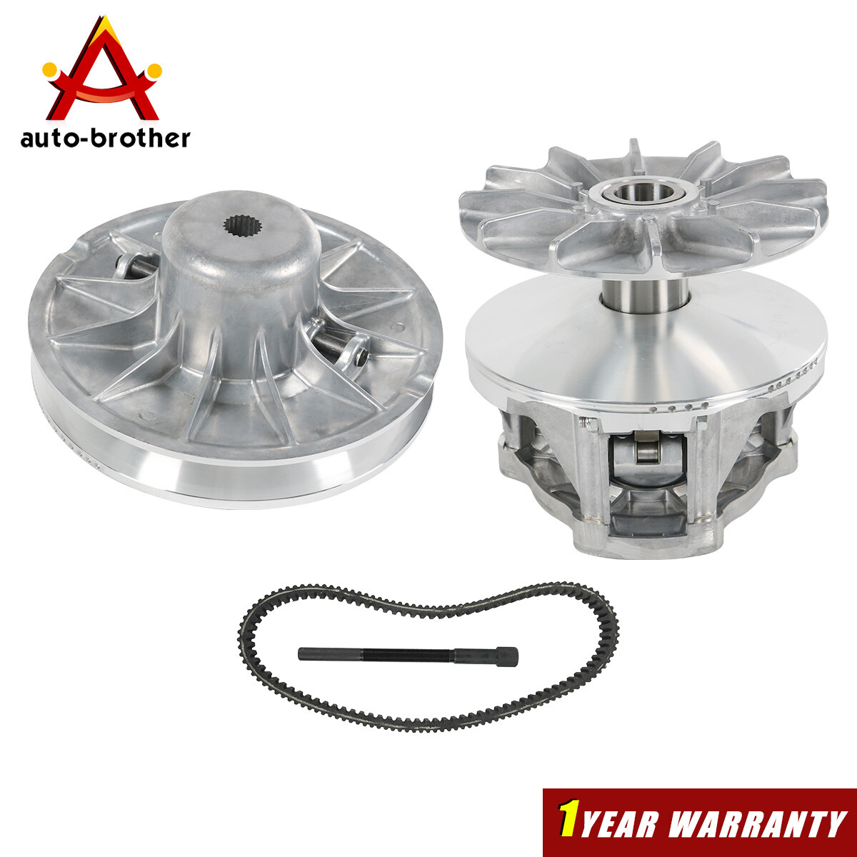 Primary & Secondary Clutch w/ Belt 1323275 1323070 For Polaris Ranger 570 2015