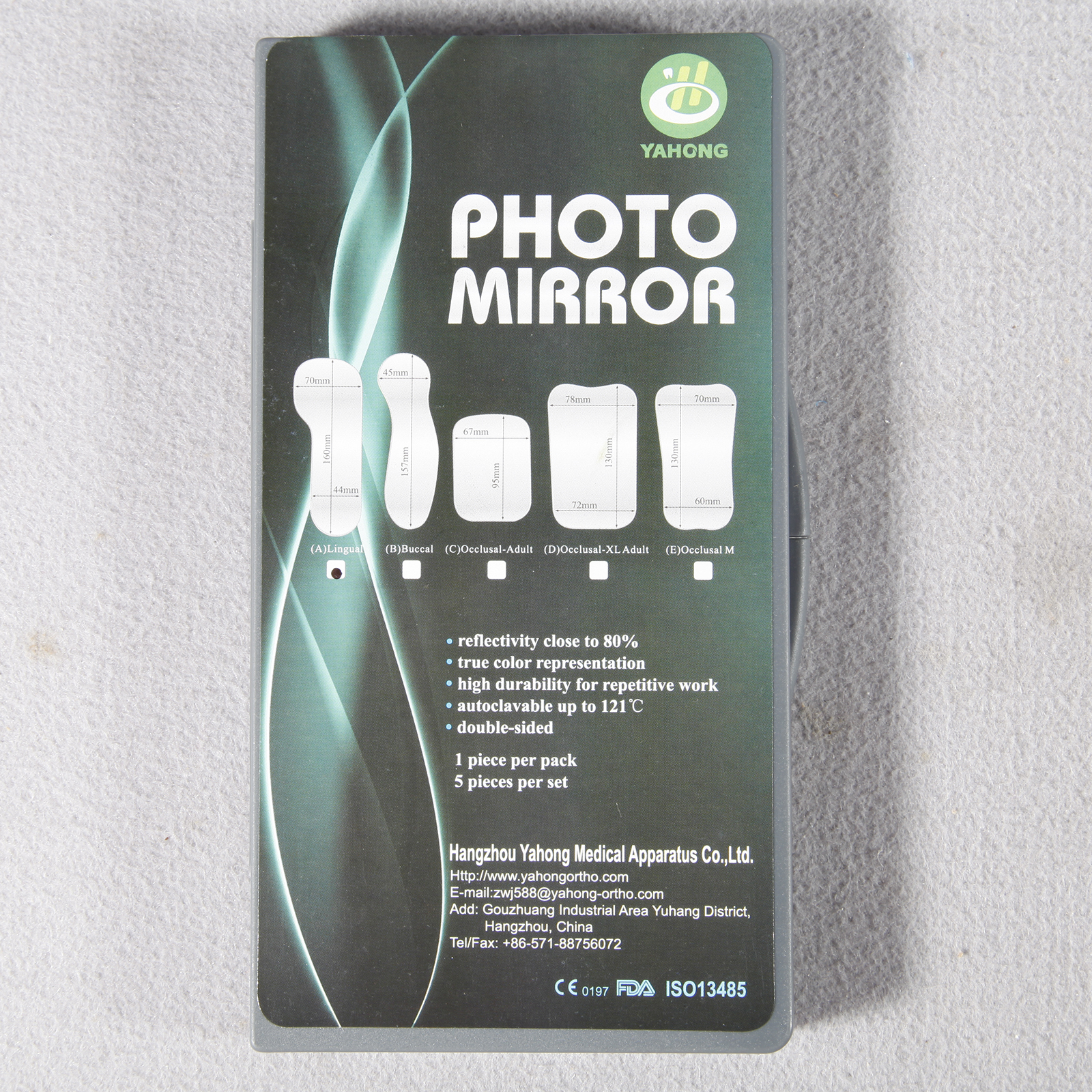 Dental Orthodontic Intraoral Photographic Mirror Glass Photo Mouth Reflector