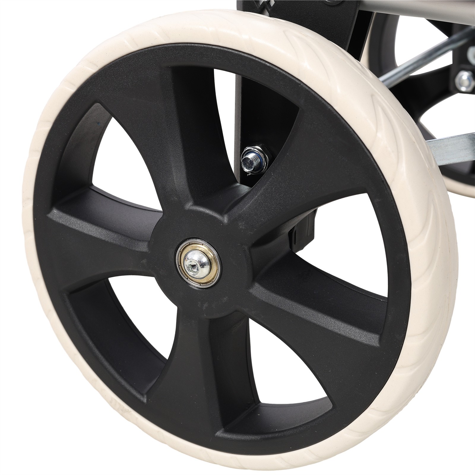 Trolley Dolly Foldable Shopping Cart for Groceries with Wheels and Removable Bag