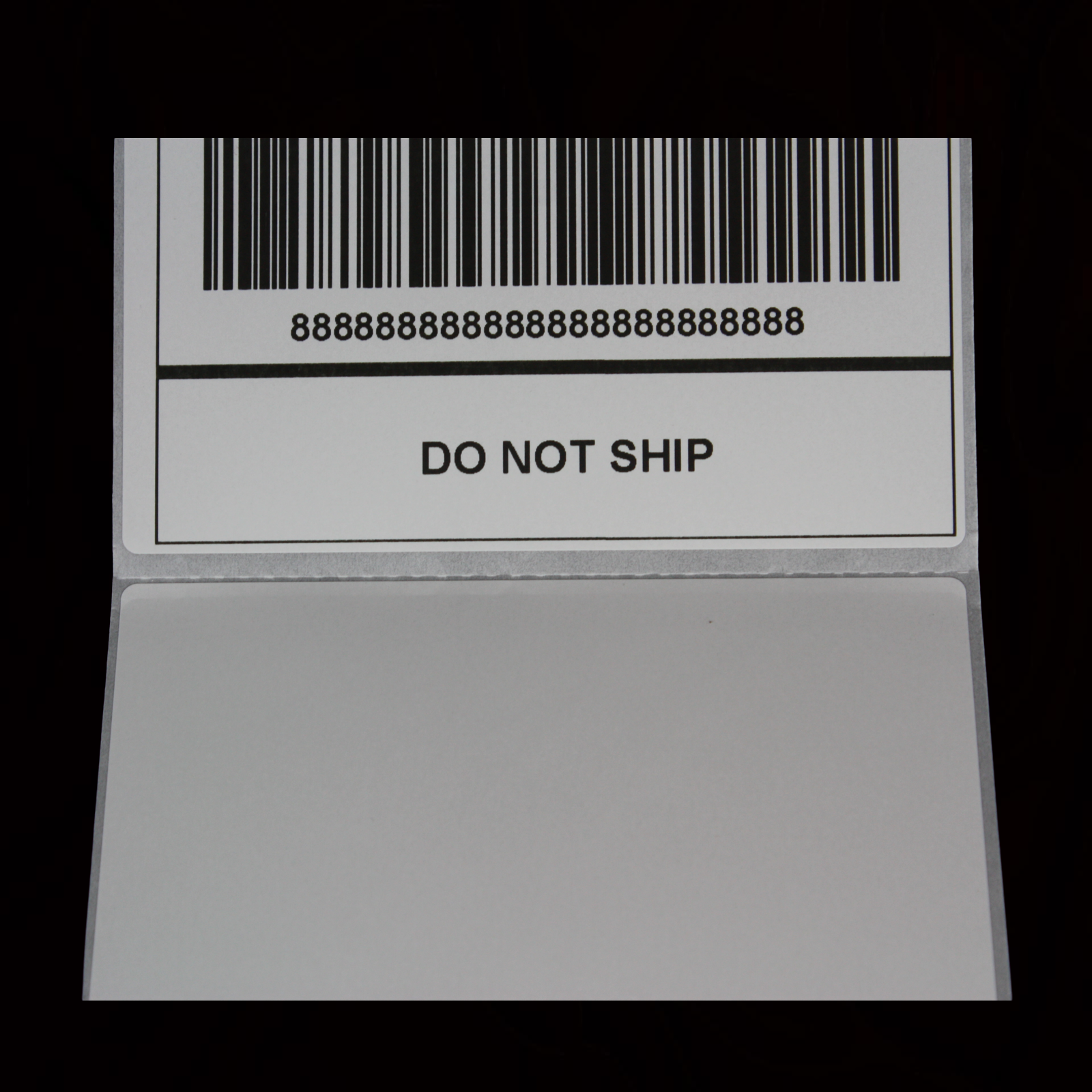 500 4x6 Fanfold Direct Thermal Shipping Labels for Zebra & Rollo Printers