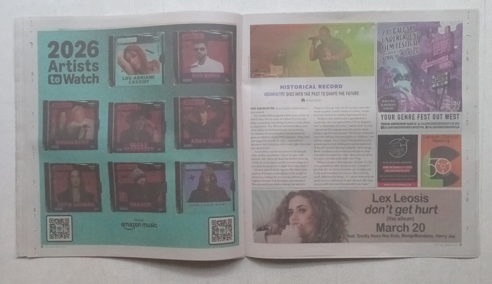 Exclaim! Magazine Nirvanna The Band Show Movie Heated Rivalry Canadian TV Music