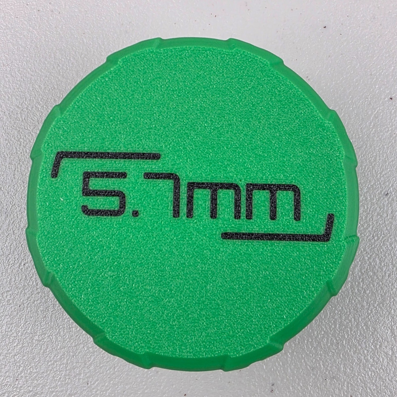 5.7mm Ammo Box Storage Case Container 31 Rounds with Screw On Lid 3D Printed