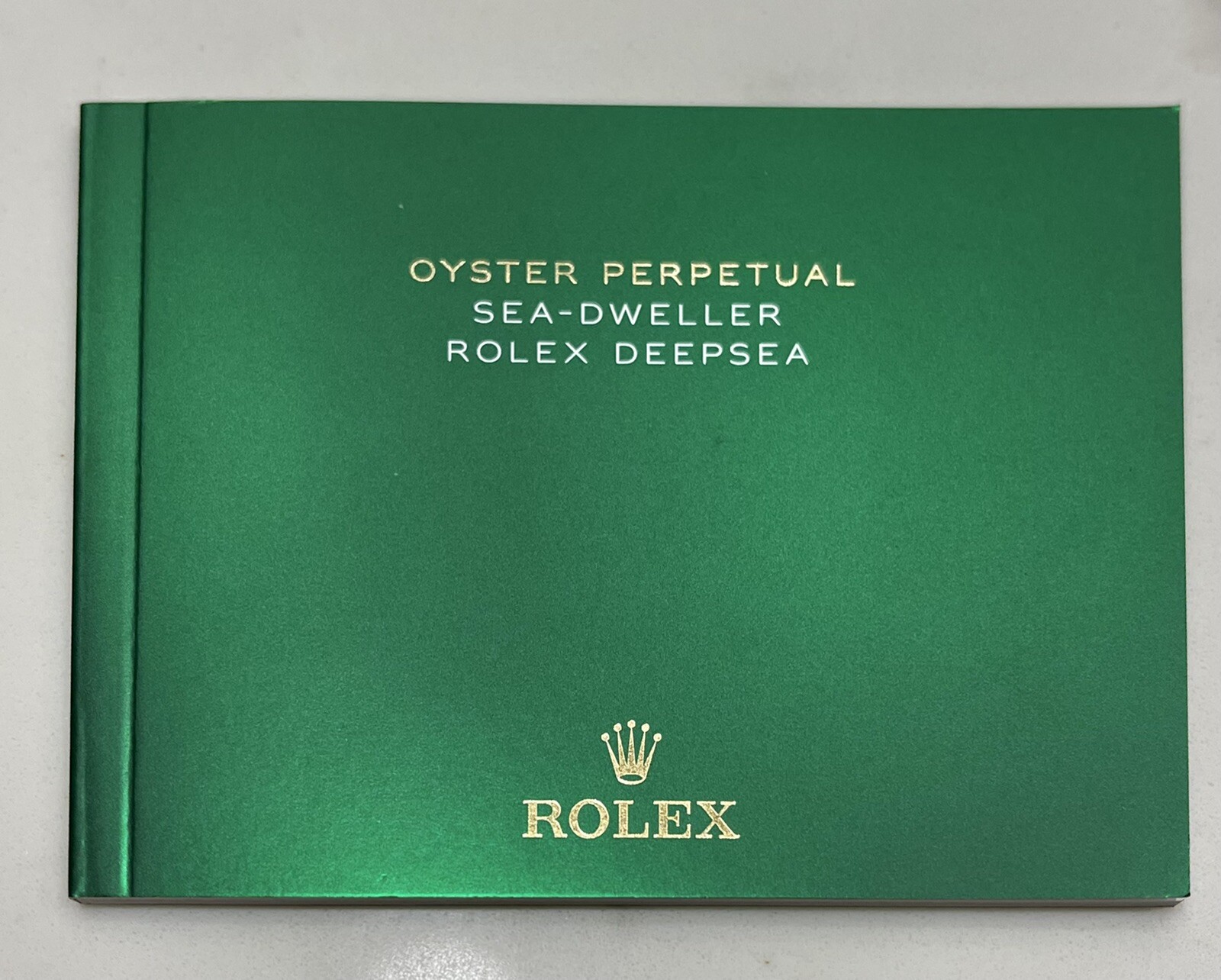 Authentic Rolex Sea Dweller Deepsea Booklet Manual Full Set 126660 126600 James