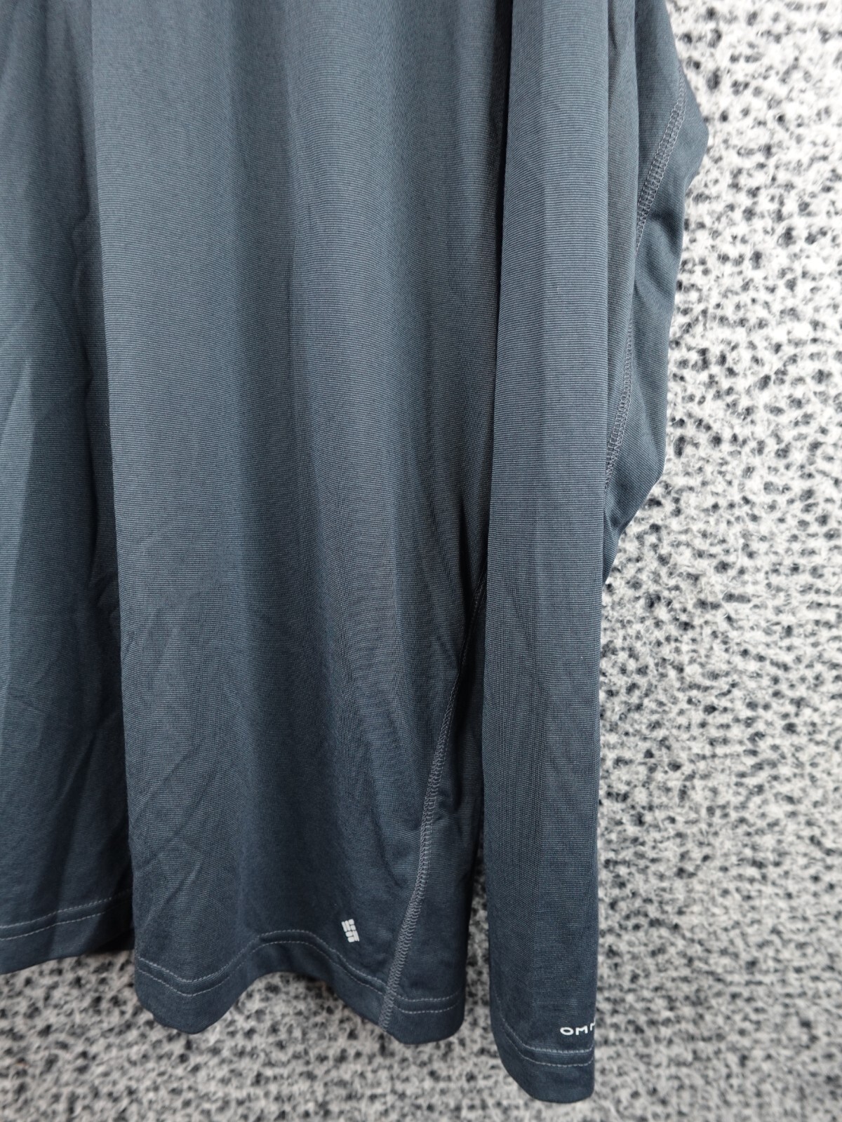 Men's Columbia Mountain Tech 1/2 Zip L/S Shirt Dark Teal Blue Sz XL New With Tag