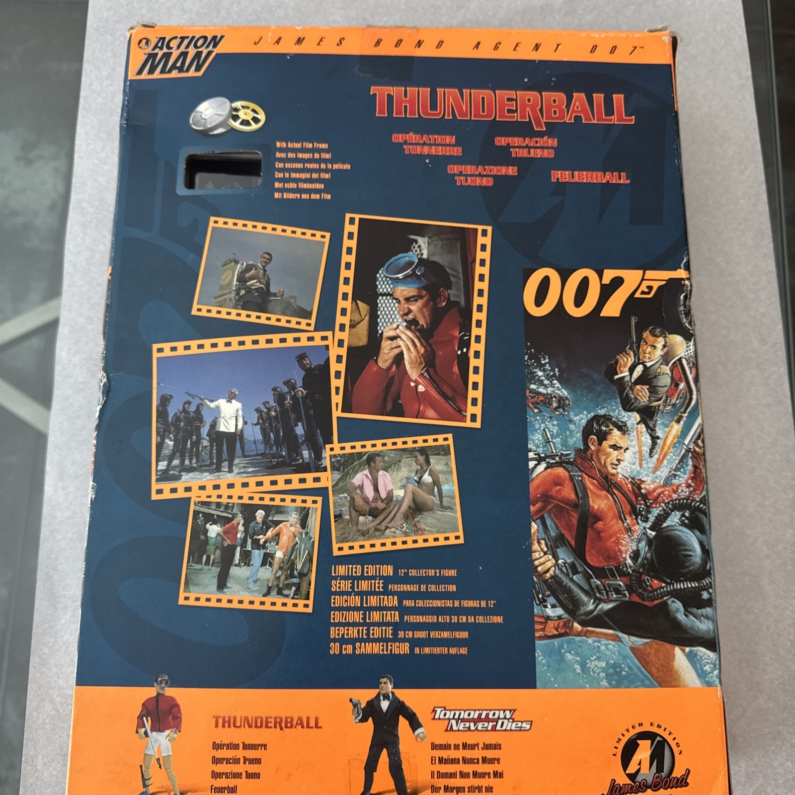 1997 Hasbro Action Man James Bond 007 Thunderball Fast Ship