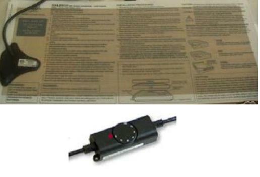 King Softside Waterbed Mattress with 99% motionless, Pillow Top Cover & heater