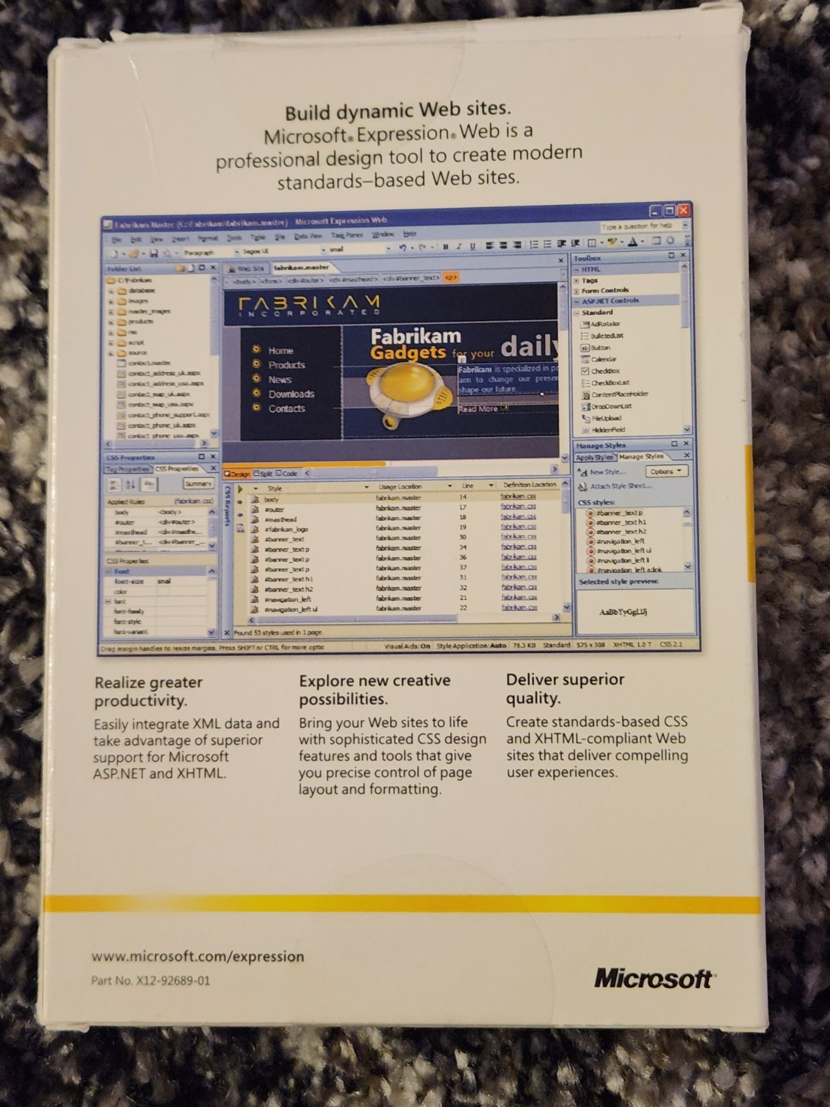 Microsoft Expression Web Upgrade - For Microsoft FrontPage - Dynamic Web Design