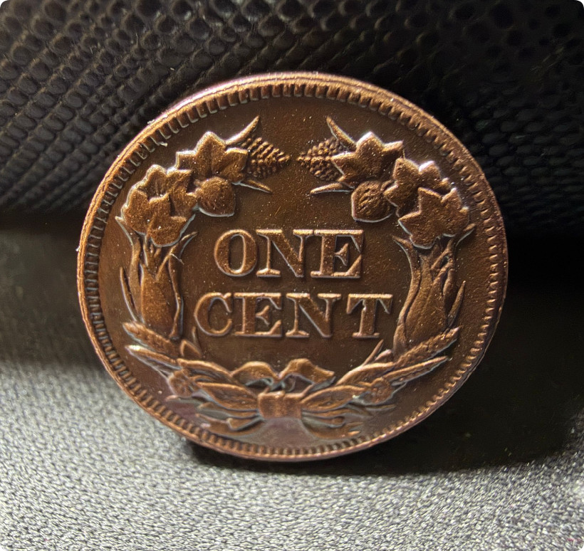 1856/1857/1858 3Pcs Flying Eagle Cent Very Good VG Coin As shown in the figure