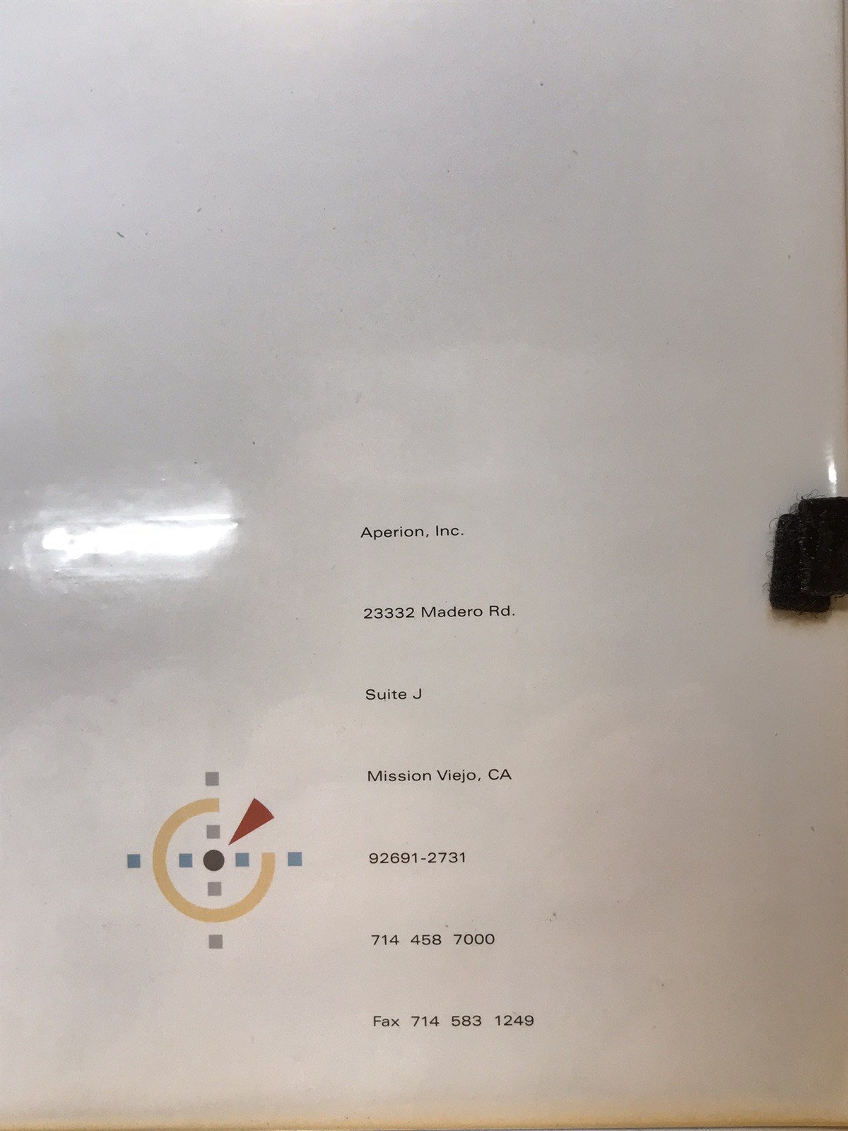 Printer Setup Test 35mm Negatives Aperion Inc. Bullseye Set