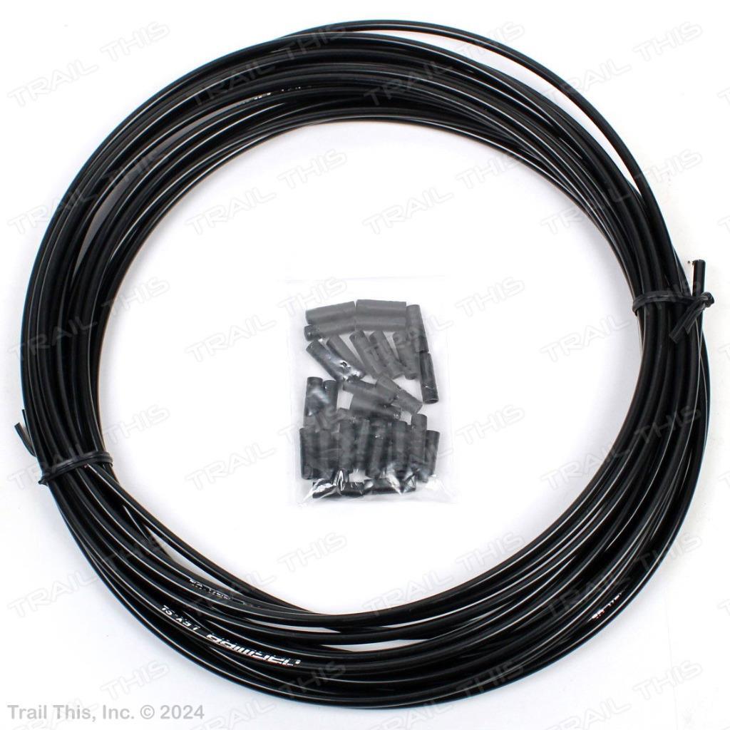 Jagwire Sport 4mm Bicycle Derailleur Housing w/ L3 Liner 10m / 25ft Roll - Black