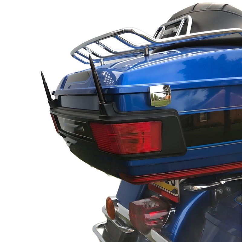 2-PACK 50 CAL BULLET SHORT ANTENNA FIT FOR 1994~16 HARLEY DAVIDSON ELECTRA GLIDE