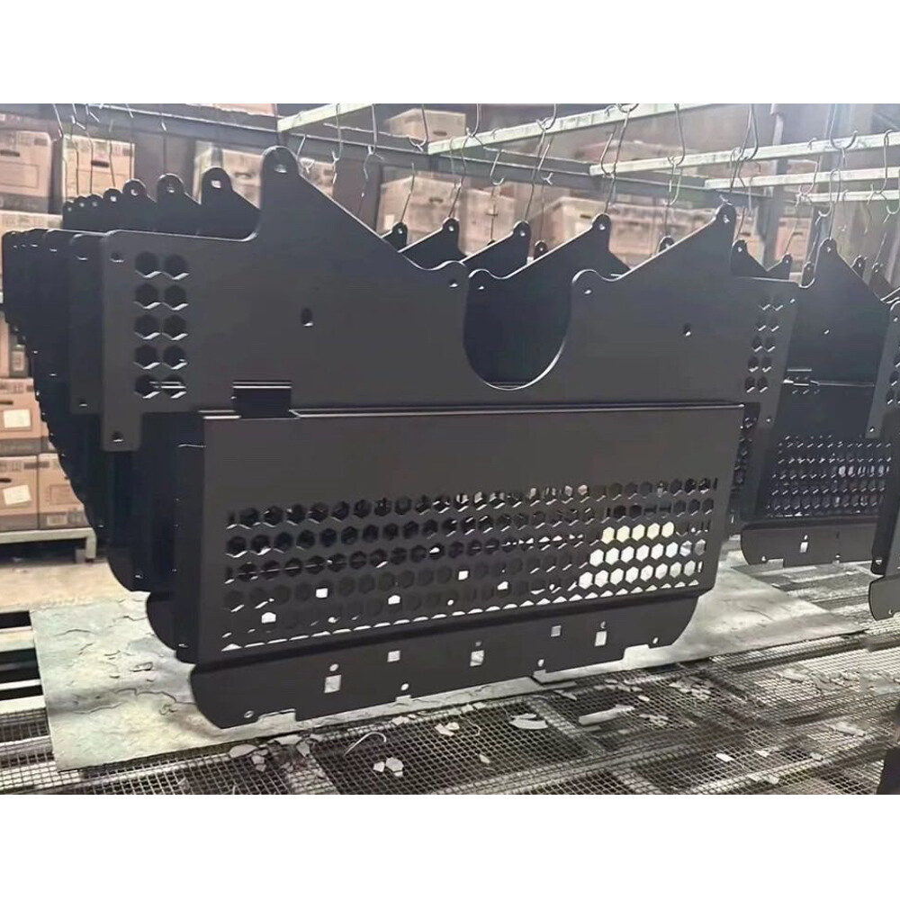 New Oil Cooler Skid Plate Underhood Shield For BMW G80 M3 G82 M4 Hexagonal Hole