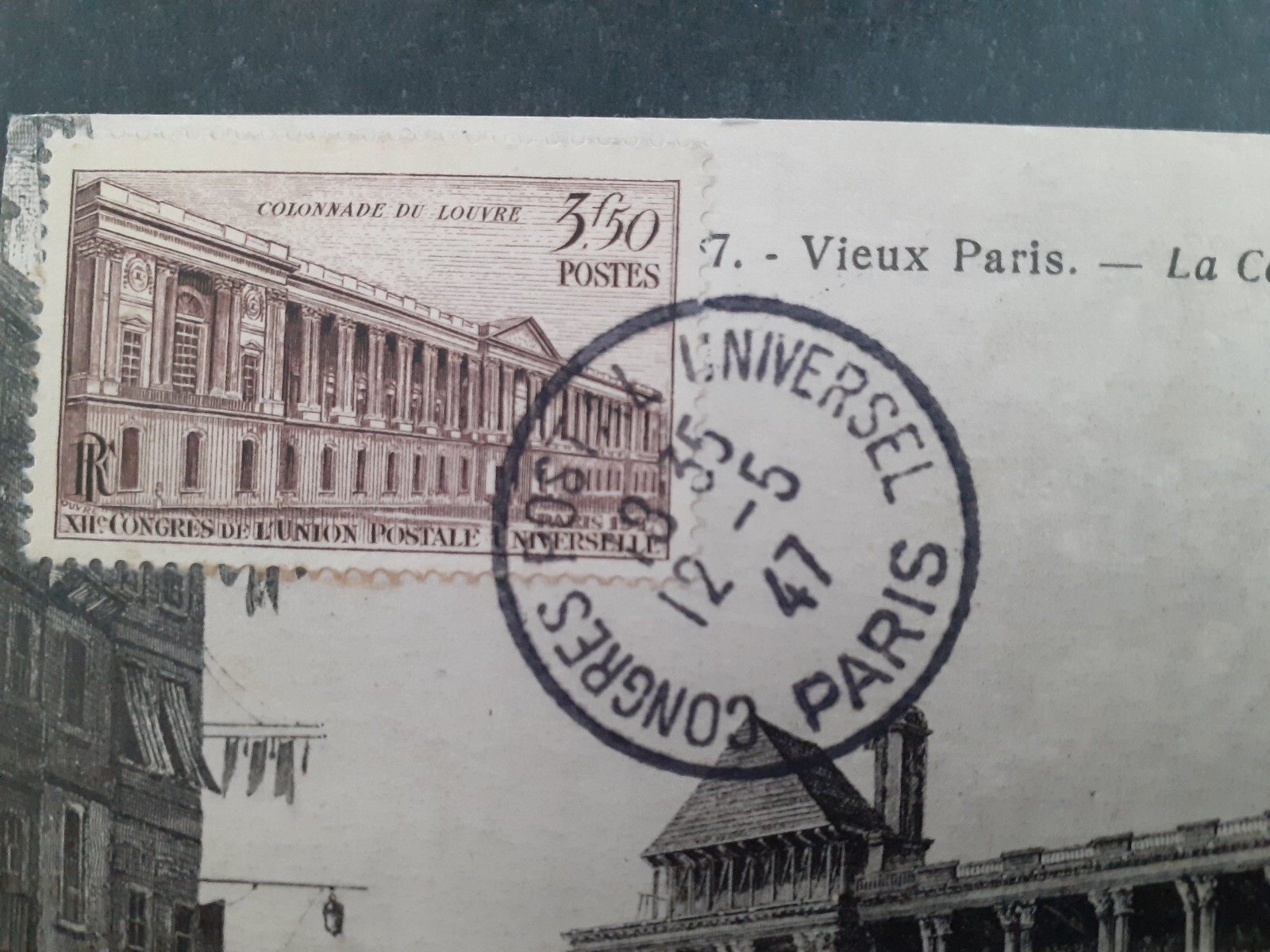 France 1947 - Mi. 778 - 12.5.1947 - Louvre
