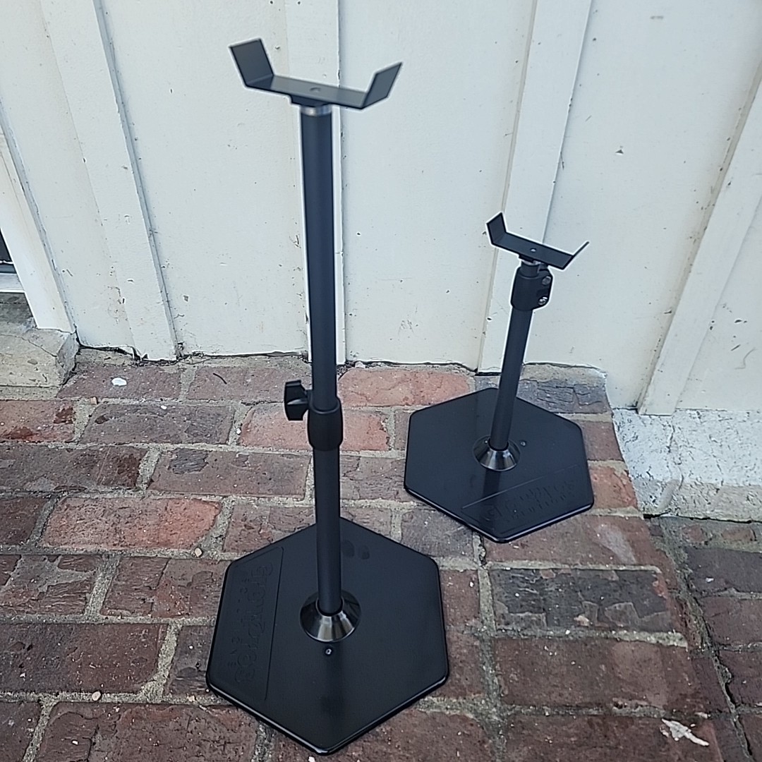 Grow Pros Solutions Under Canopy Stand (Pair) Lot Of 2 Adjustable 20 In - 12in