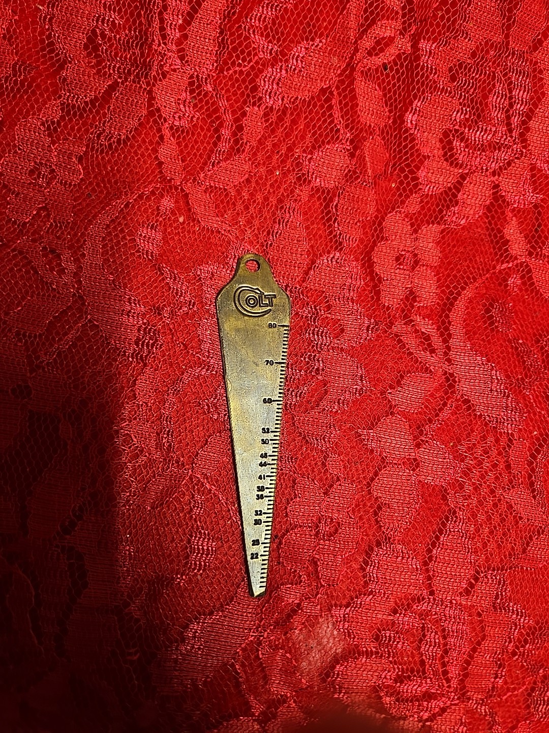 Colt Rifles Bore Gauge  SOLID BRASS VINTAGE