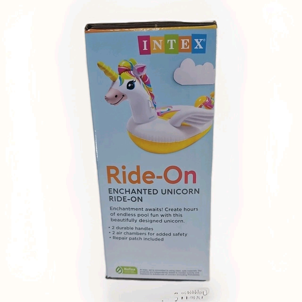 Intex Inflatable Enchanted Unicorn Ride ON 57561EP Approximate Deflated 89"X 68"