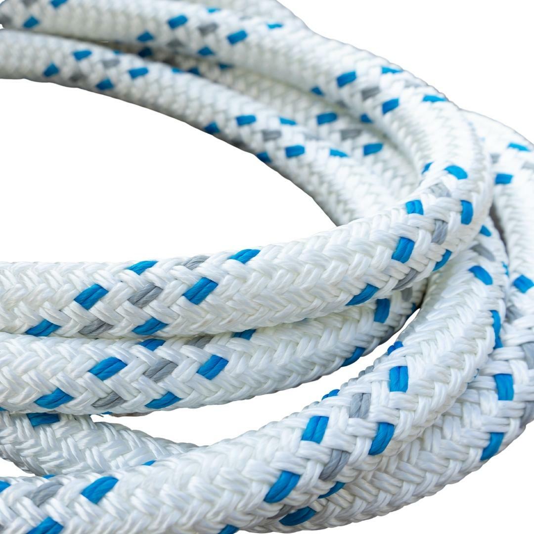Double Braid Polyester Rope Sail Boat Yacht Boating Sailing Halyard Line USA