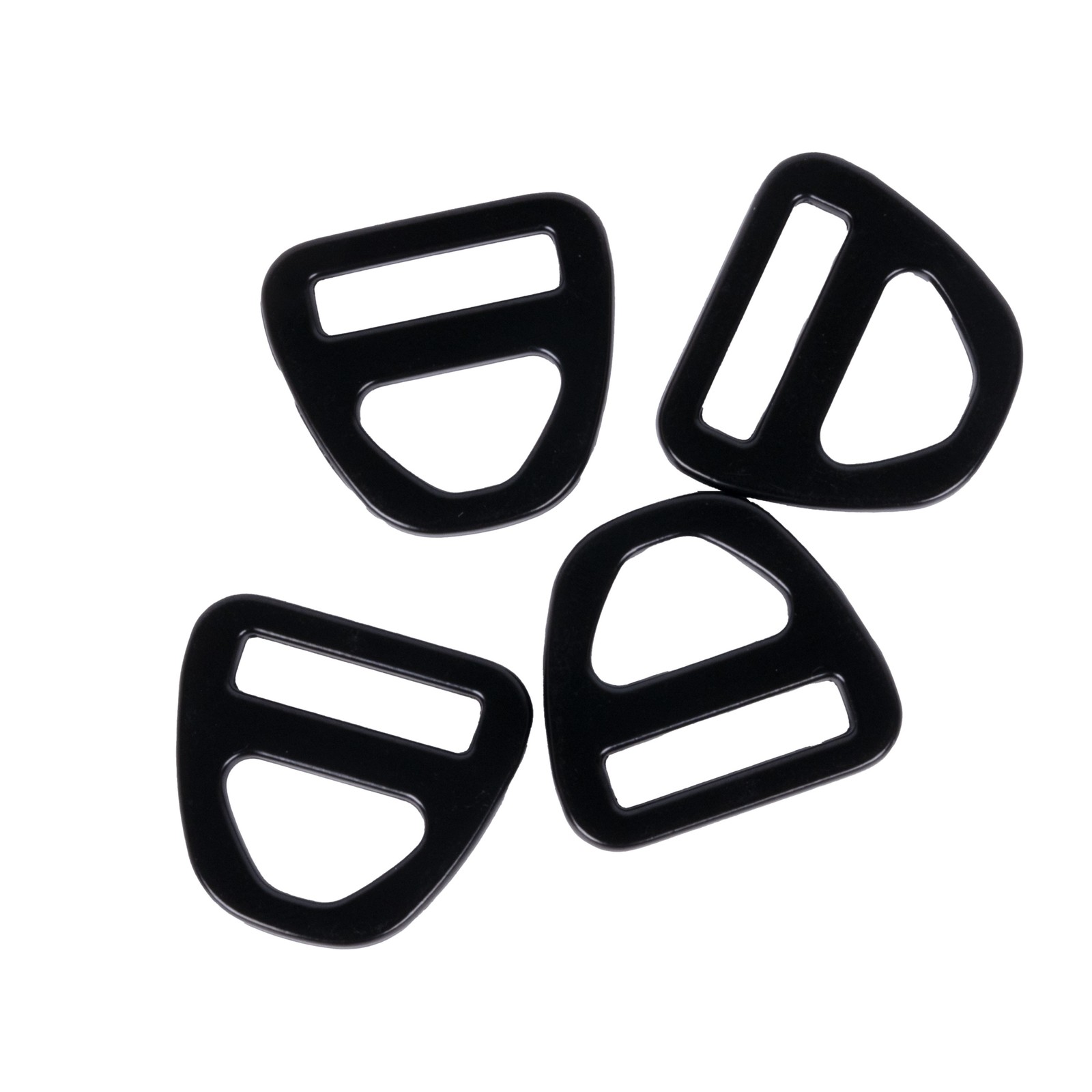 Country Brook Design® 3/4 Inch Black Double Bar D-Rings, 10 Pack