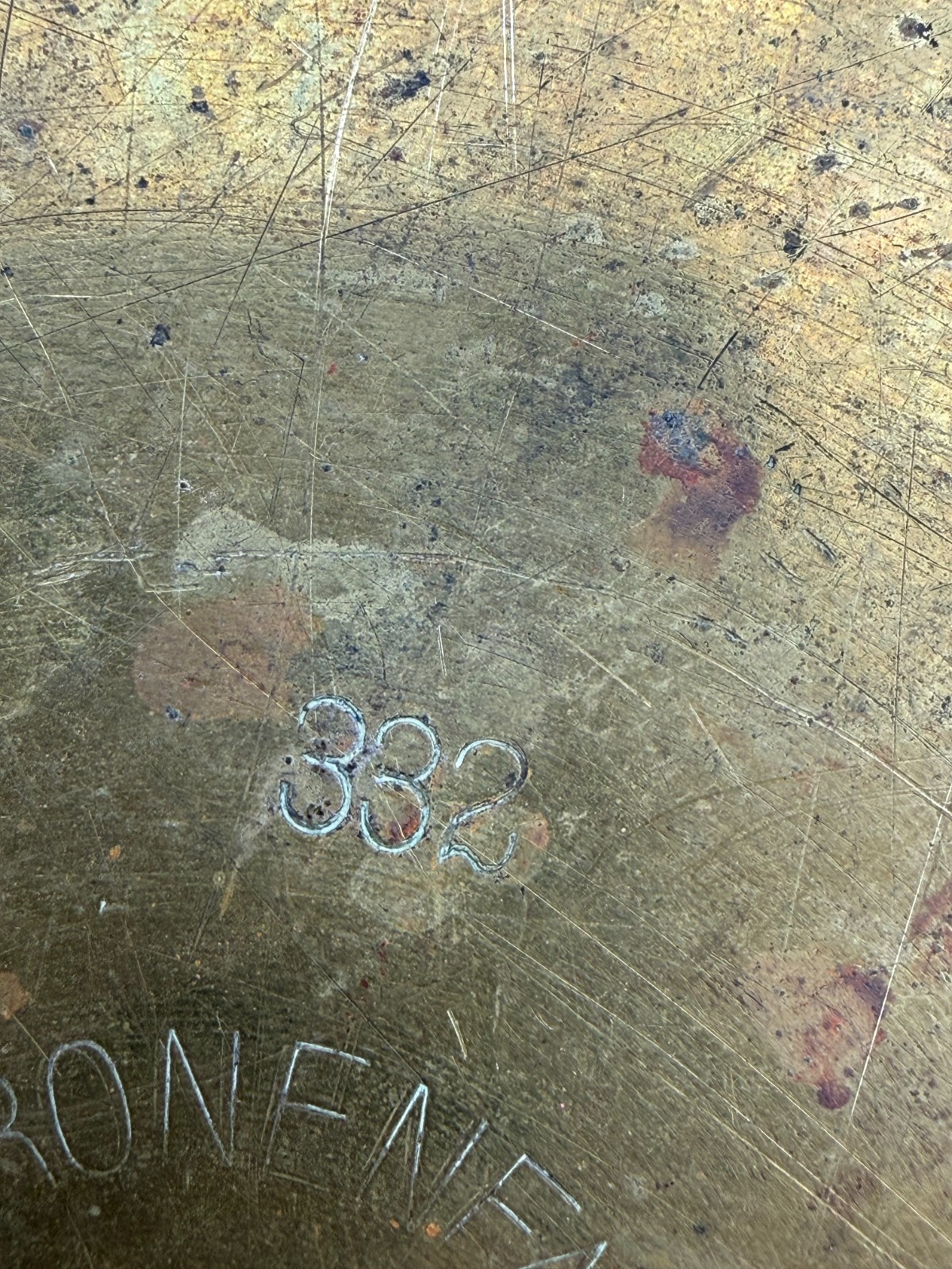 WWI German Trench Art Brass Artillery Shell – Karlsruhe Ammunition 1916