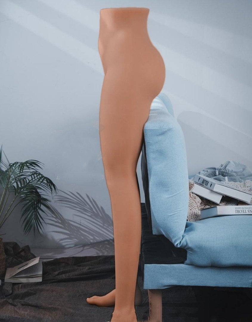 16.5lb Legs Silicone SexDoll Love Toy HAlf Body sex toy For Men male masturbator