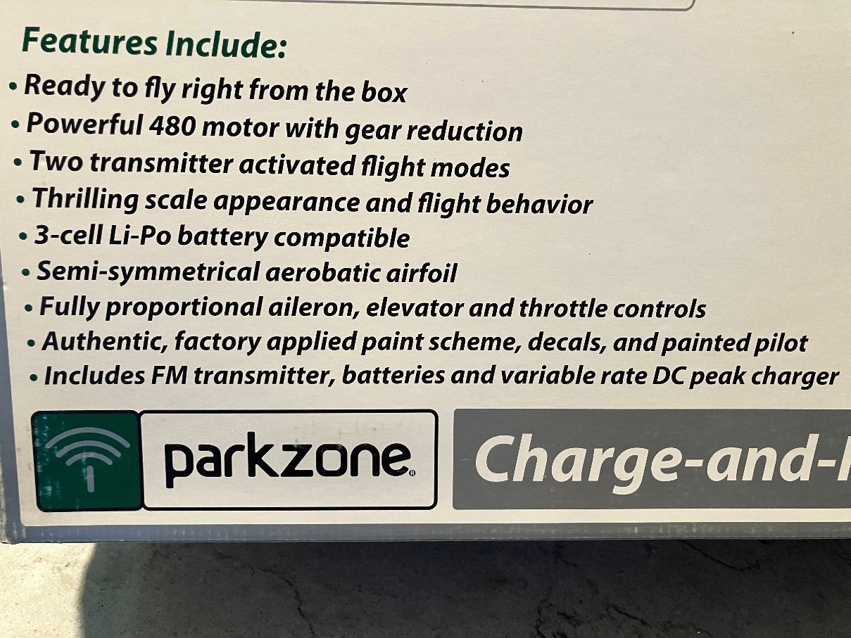Parkzone FW-190 RC Warbird Airplane - RTF Version