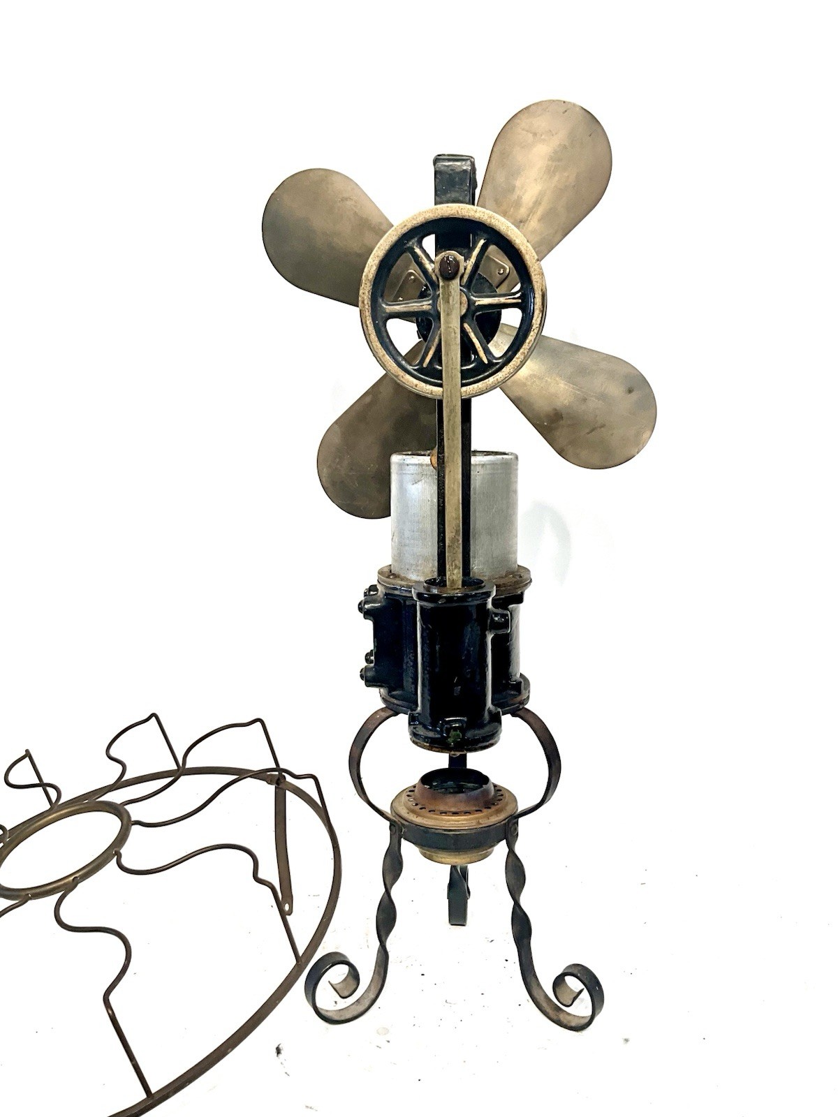 Ça. 1965 UNIDENTIFIED HOT AIR ENGINE FAN A+ RUNNING CONDITION ESTATE FIND