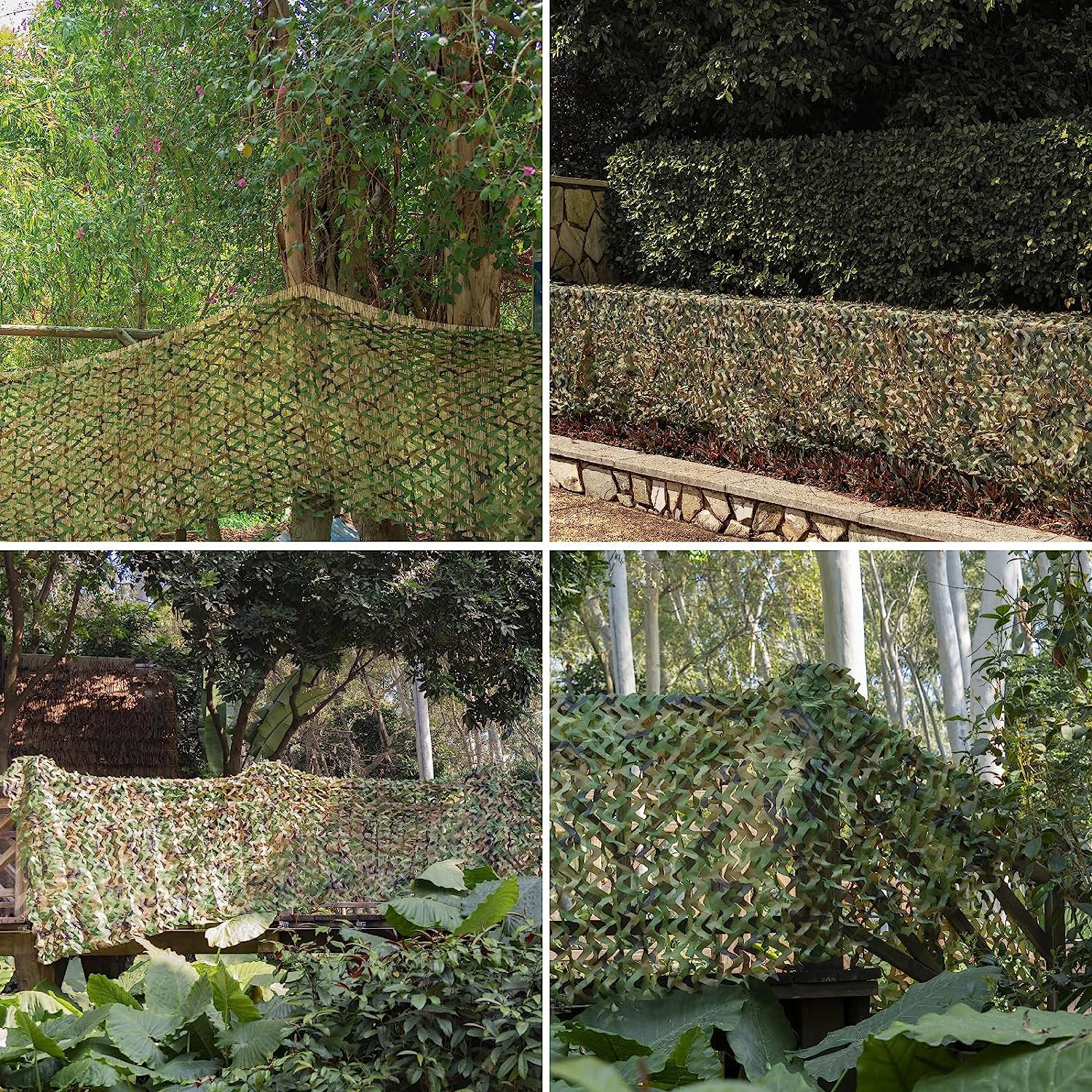 Camo Netting, Camouflage Net Blinds Great for Sunshade Camping Shooting Hunting