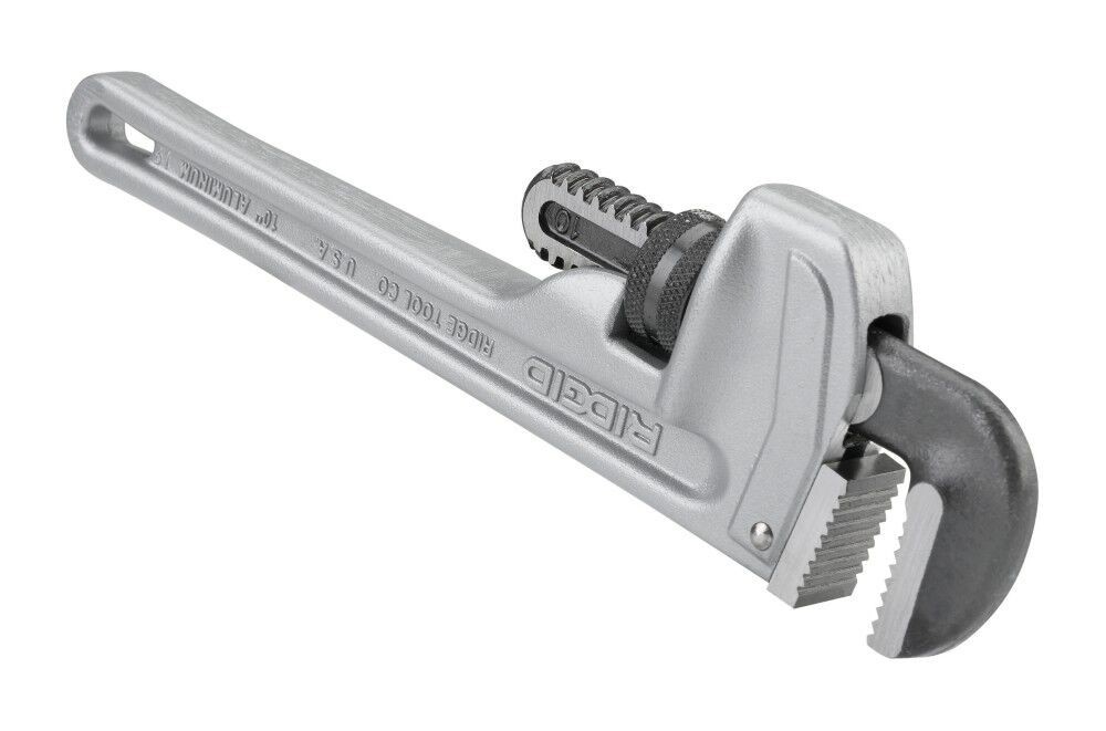 Ridgid 31090 10" Aluminum Straight Pipe Wrench - Model 810