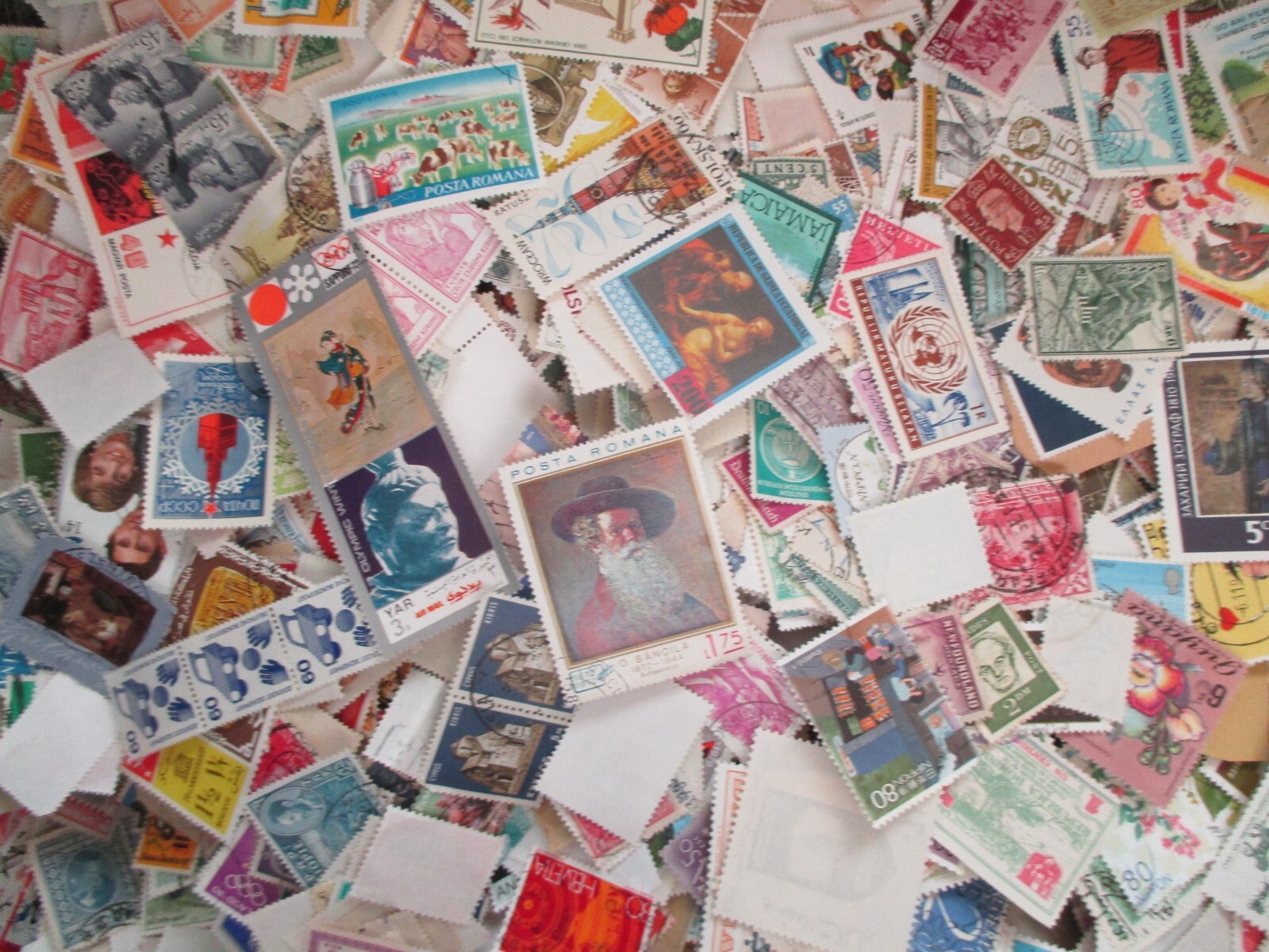 10.000 World Stamps Mix: Lots!! Treasure Hunters!     /