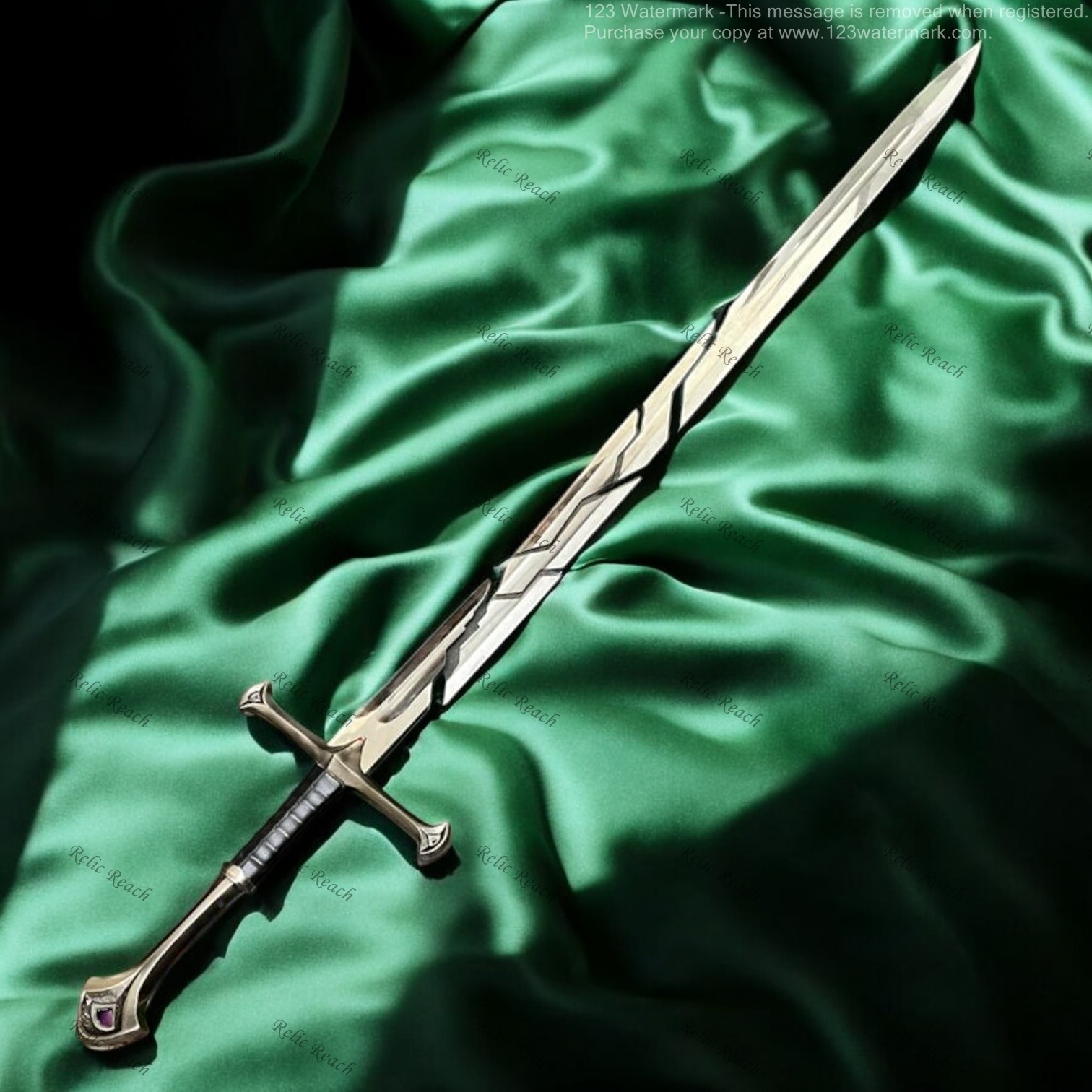 LOTR Anduril Shard of Narsil, High Carbon Steel Premium Hobbit Christmas GIFT BF