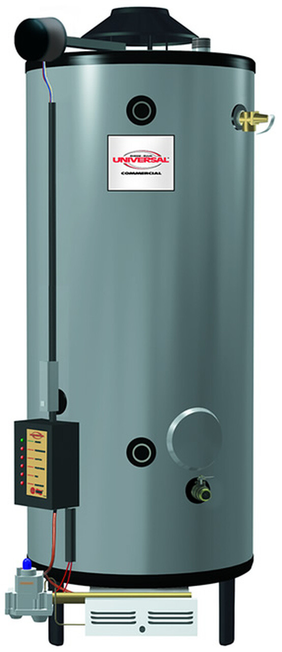 Rheem G85-300LP Universal Gas Commercial Water Heater, PROPANE 85 Gal 300KBTU