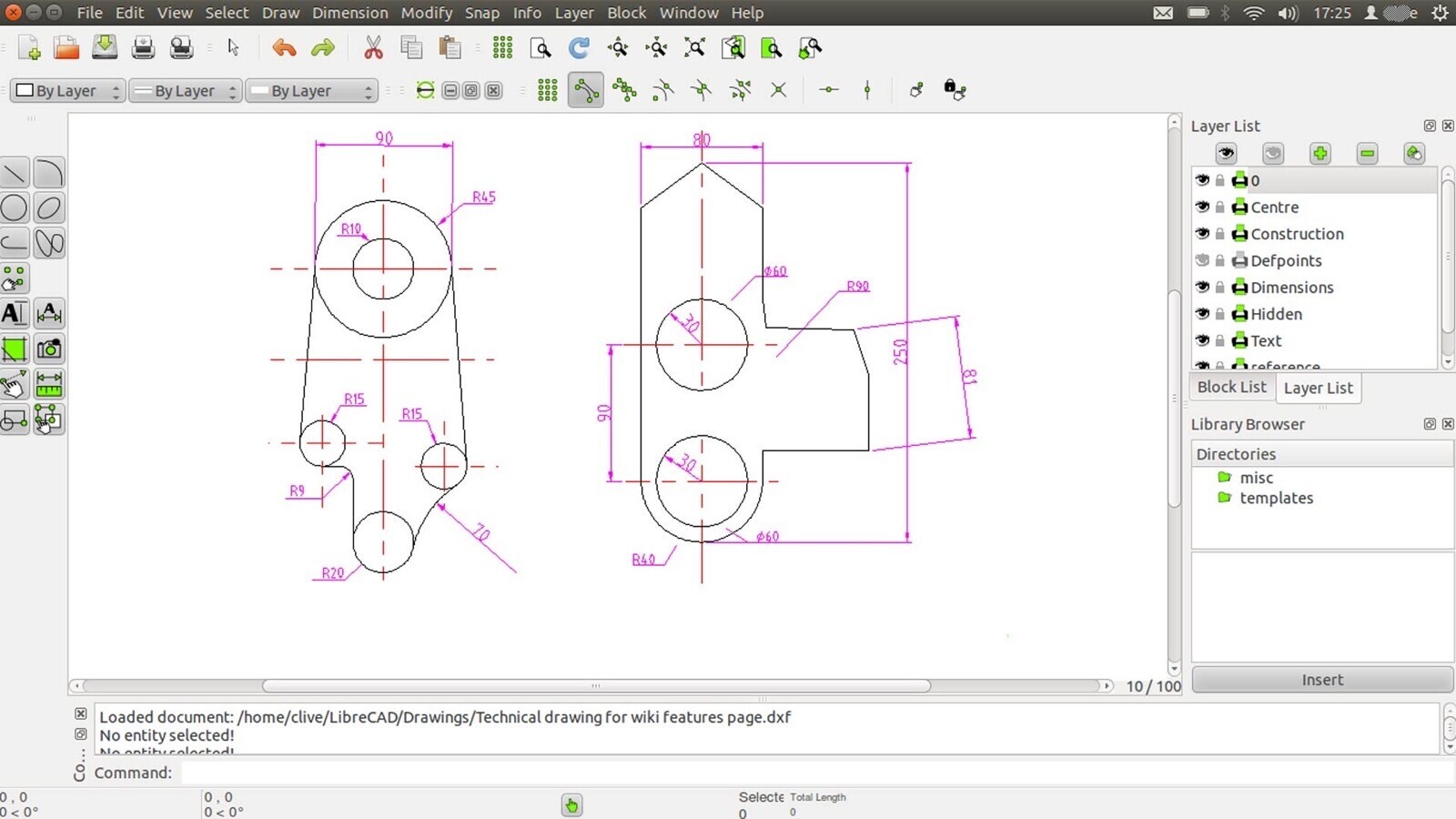 Libre Cad 2D - Computer Aided Design CAD Software Package for Windows on CD