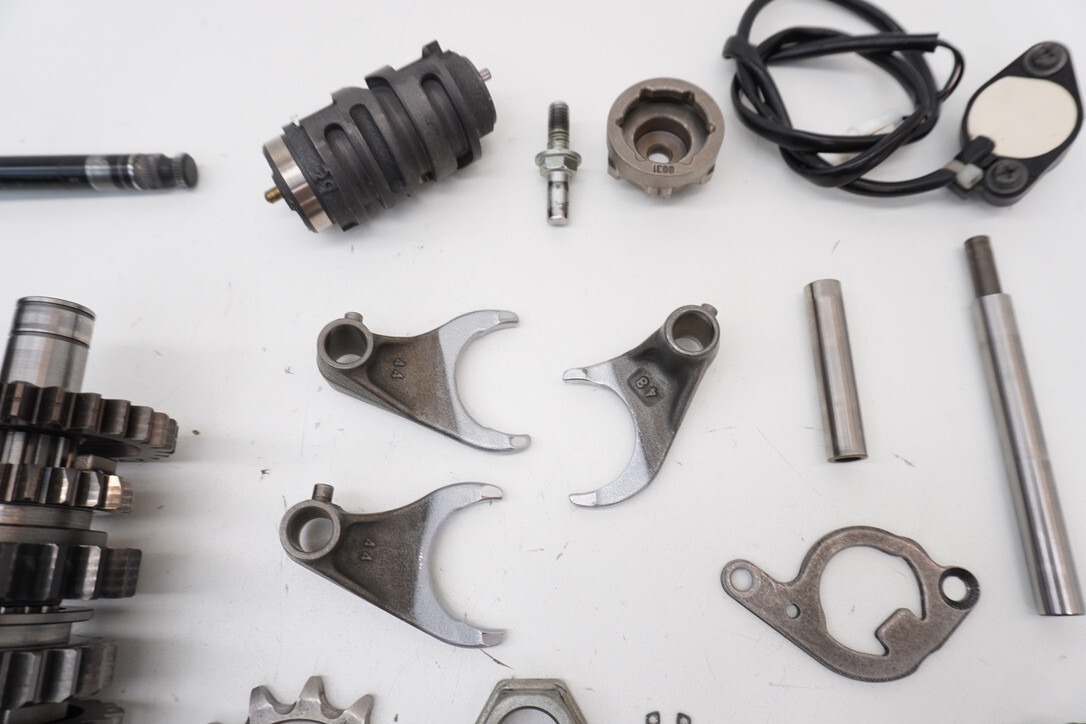 2008 KX450F Transmission OEM Tranny Gears Shaft Shift Drum Forks Kawasaki 07-11