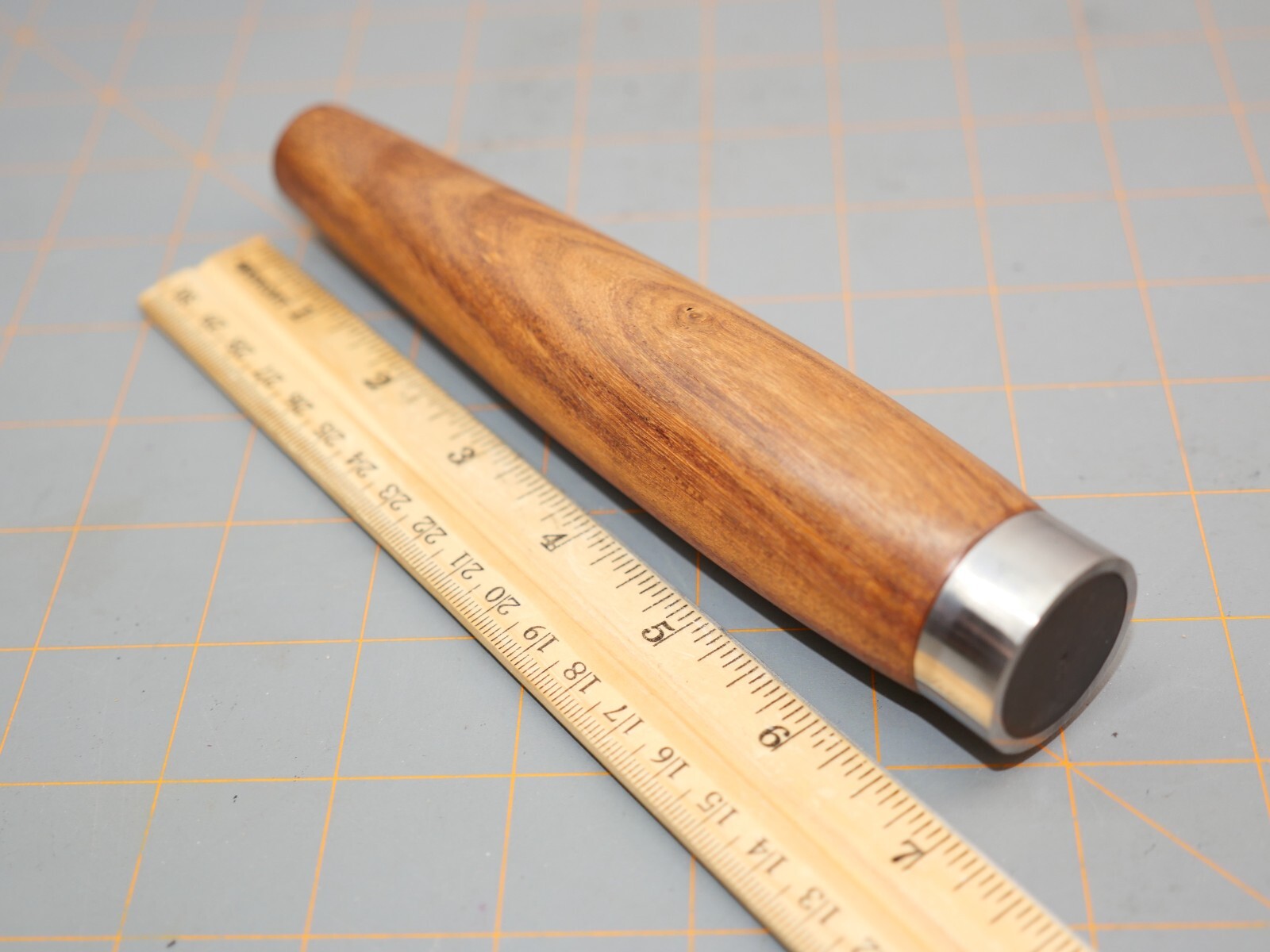 NEW LARGE ROSEWOOD TIMBER FRAMING CHISEL HANDLE OLD TOOLS RESTORATION