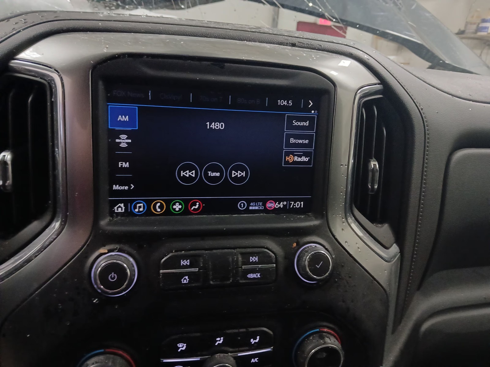 Chevrolet Silverado 1500 2020 Info-GPS-TV Screen 3160638