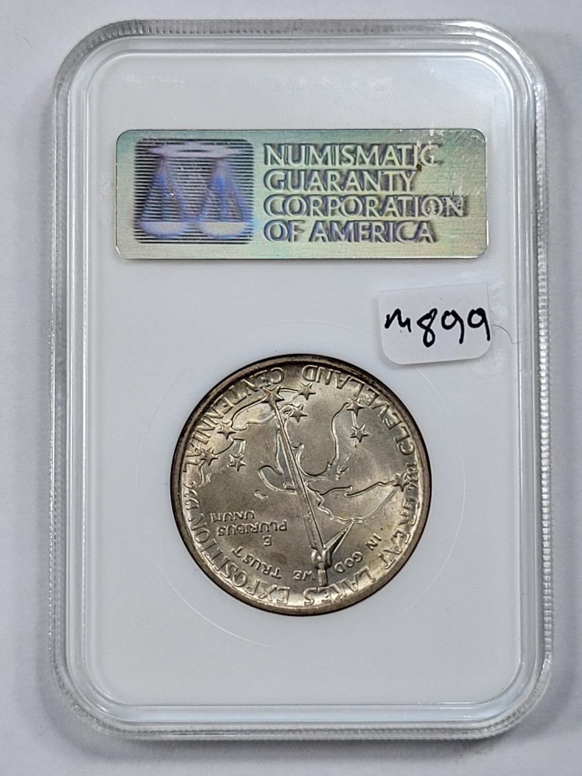 1936 50c CLEVELAND Commemorative Half Dollar NGC MS65 Old Fatty Full Holo *M899