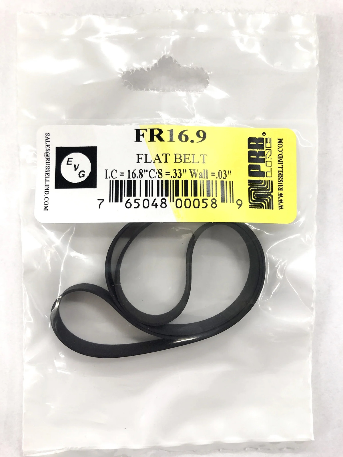 FR16.9, PRB Flat Belt for VCR, Cassette, CD Drive or DVD Drive FR 16.9