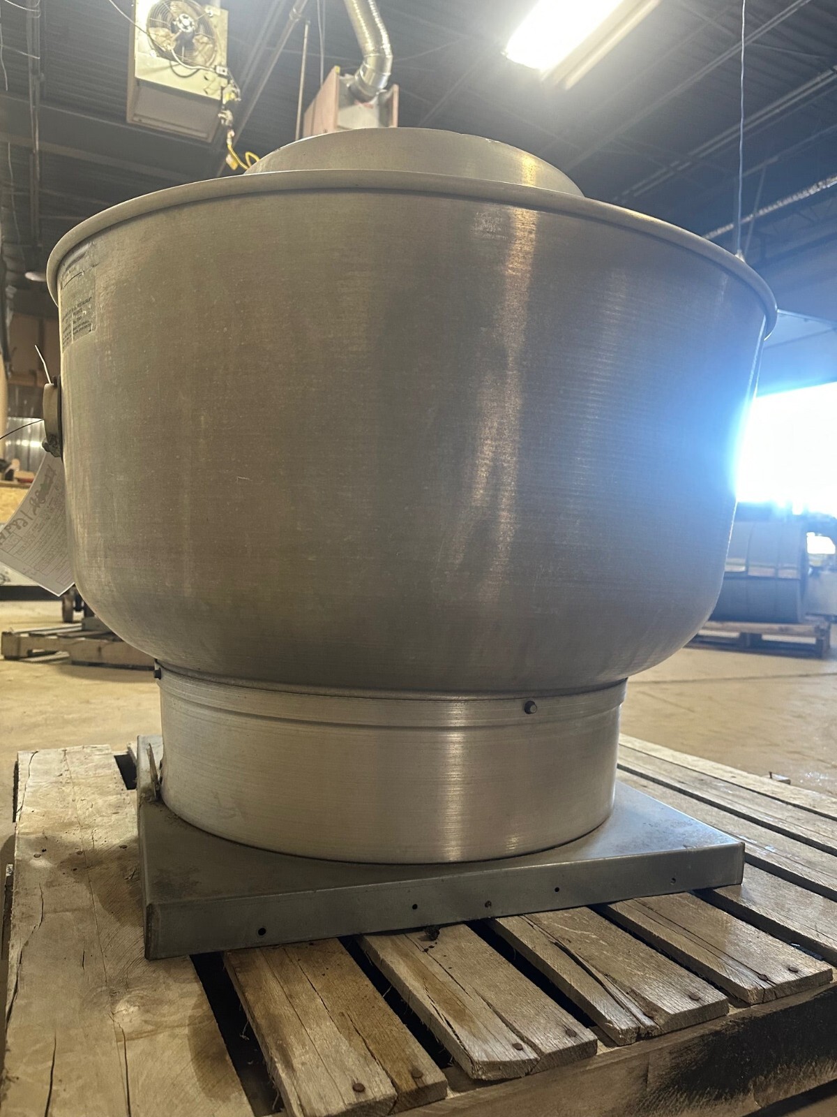 "PENN VENTILATION" H.D COMMERCIAL ROOFTOP EXHAUST/UPBLAST FAN