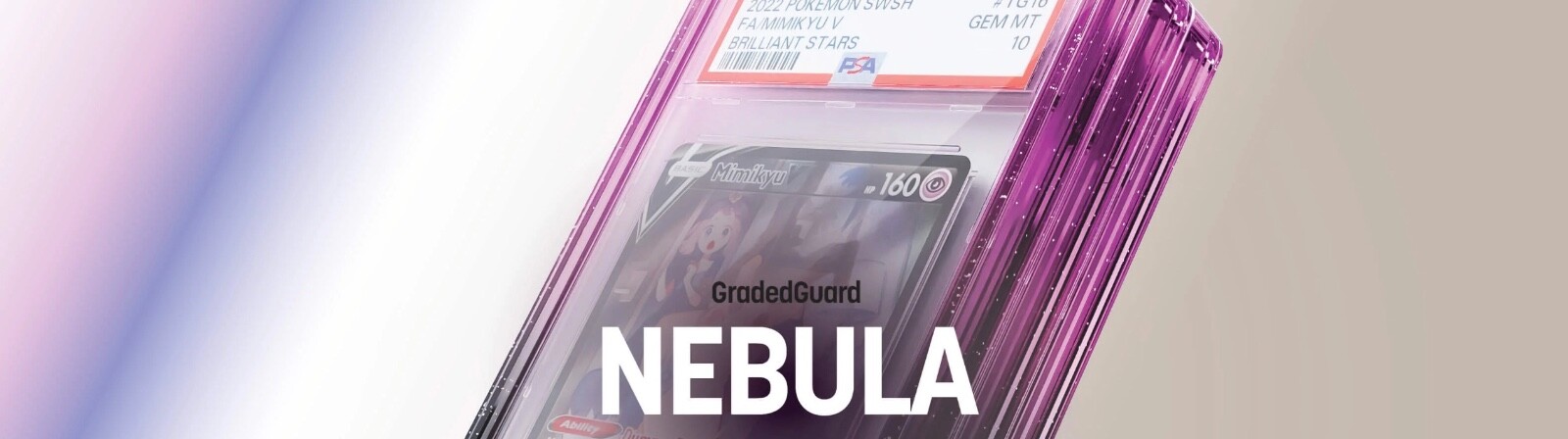 GradedGuard PSA Graded Card Case Guard Protector NEBULA Limited Edition