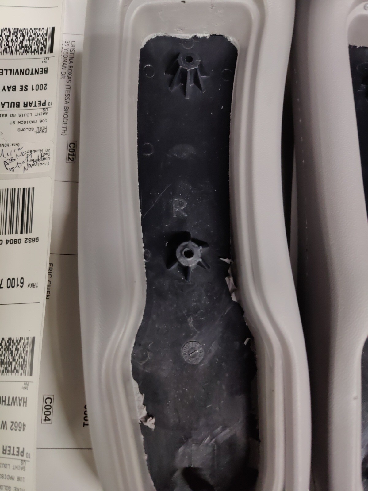 New Classic Herman Miller Aeron Arm Pads for all sizes A B C (Titanium Grey)Pair