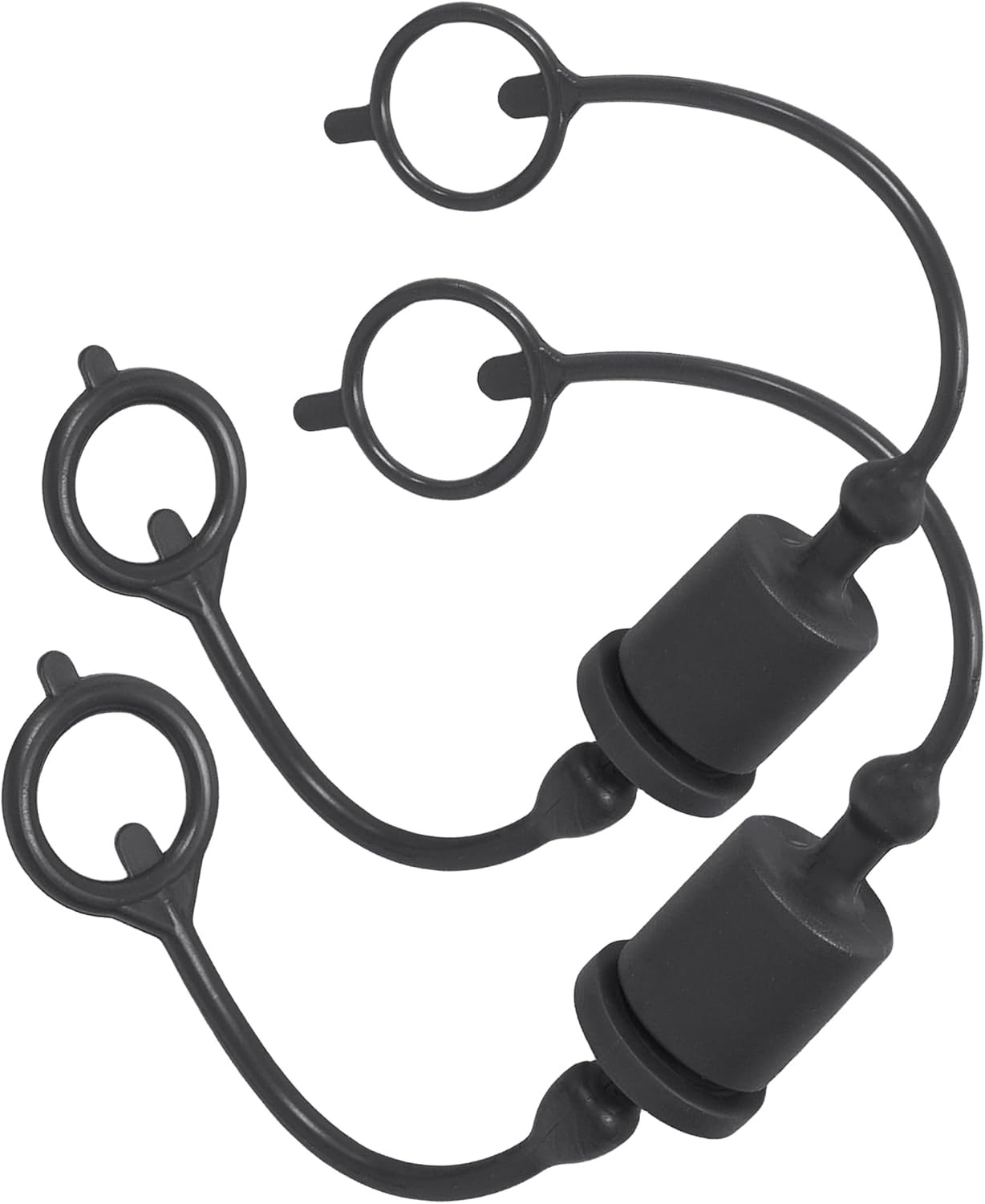 2 Set,1/2 Tractor Hydraulic Coupler Male Dust Cap and Female Plug Cover,ISO A Hy