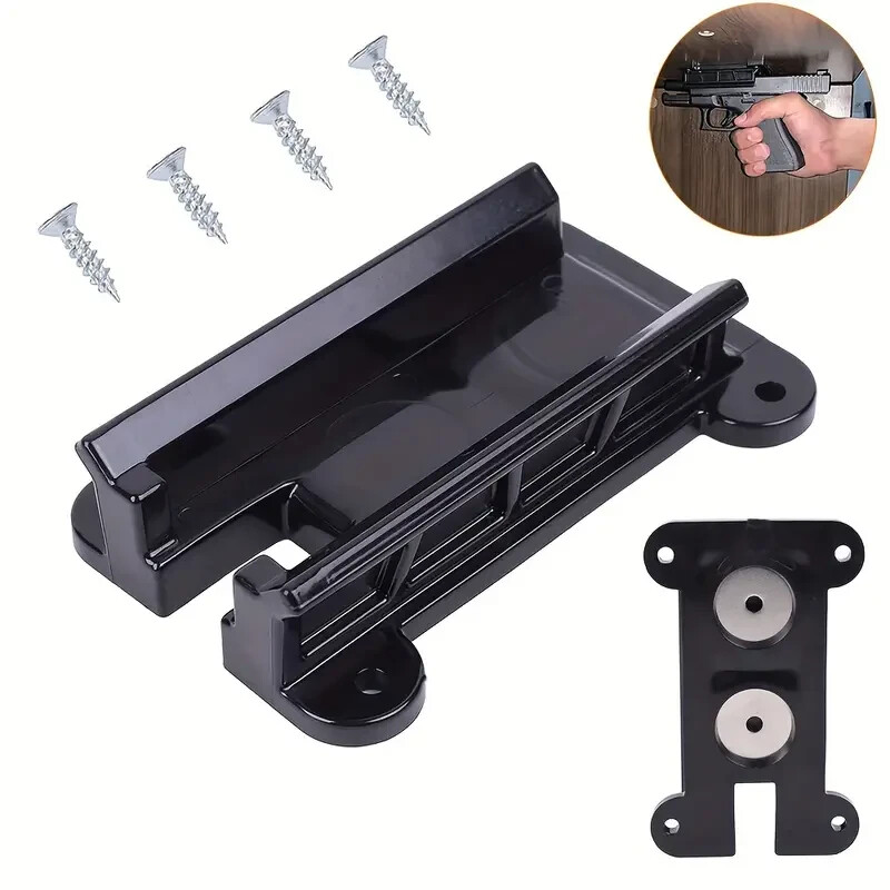 1 Pack-Gun Magnet Mount, Magnetic Concealed Gun Holster Pistol Holder For Car